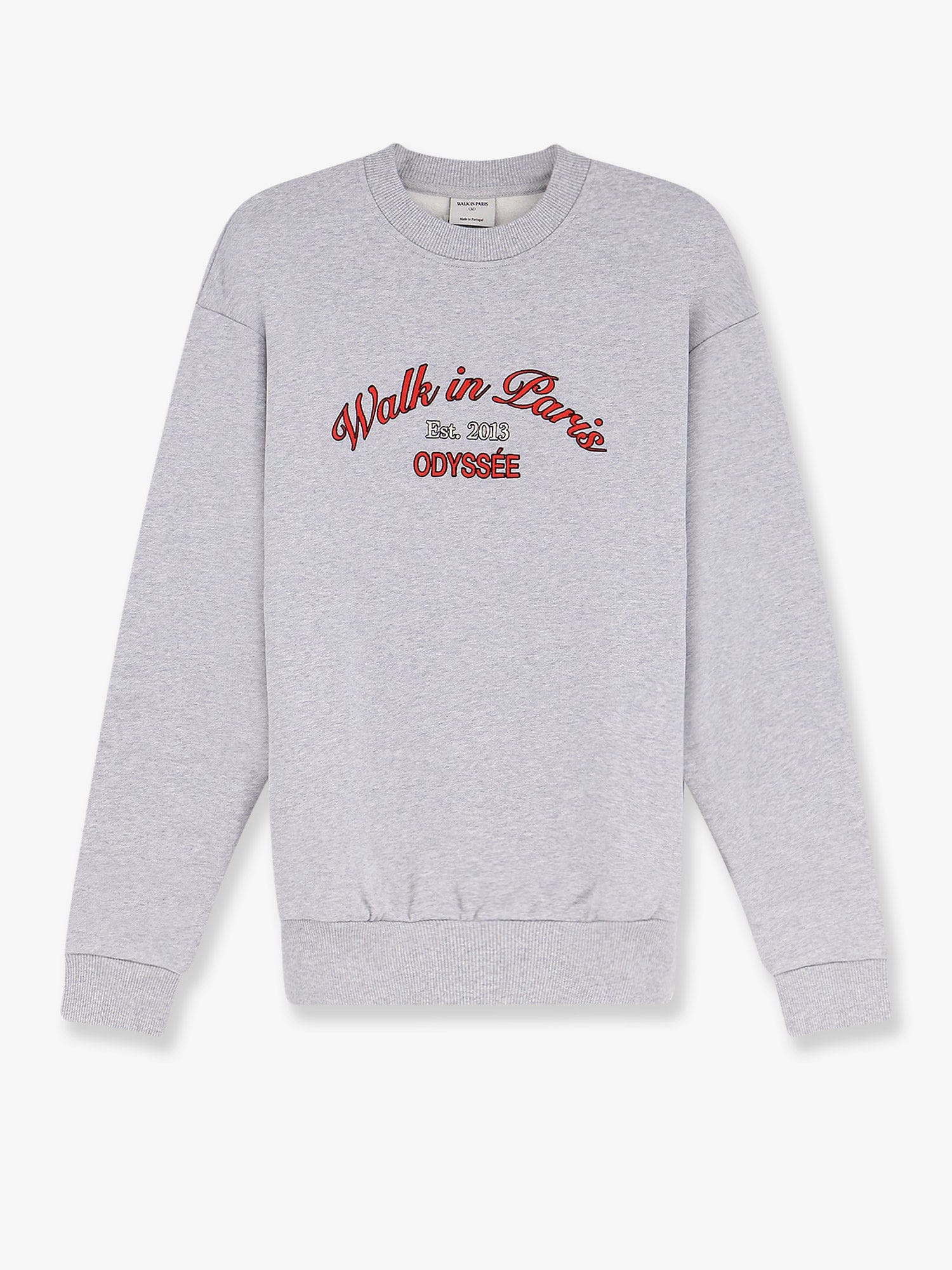 WALK IN PARIS Sweatshirt with embroidered logo on the front