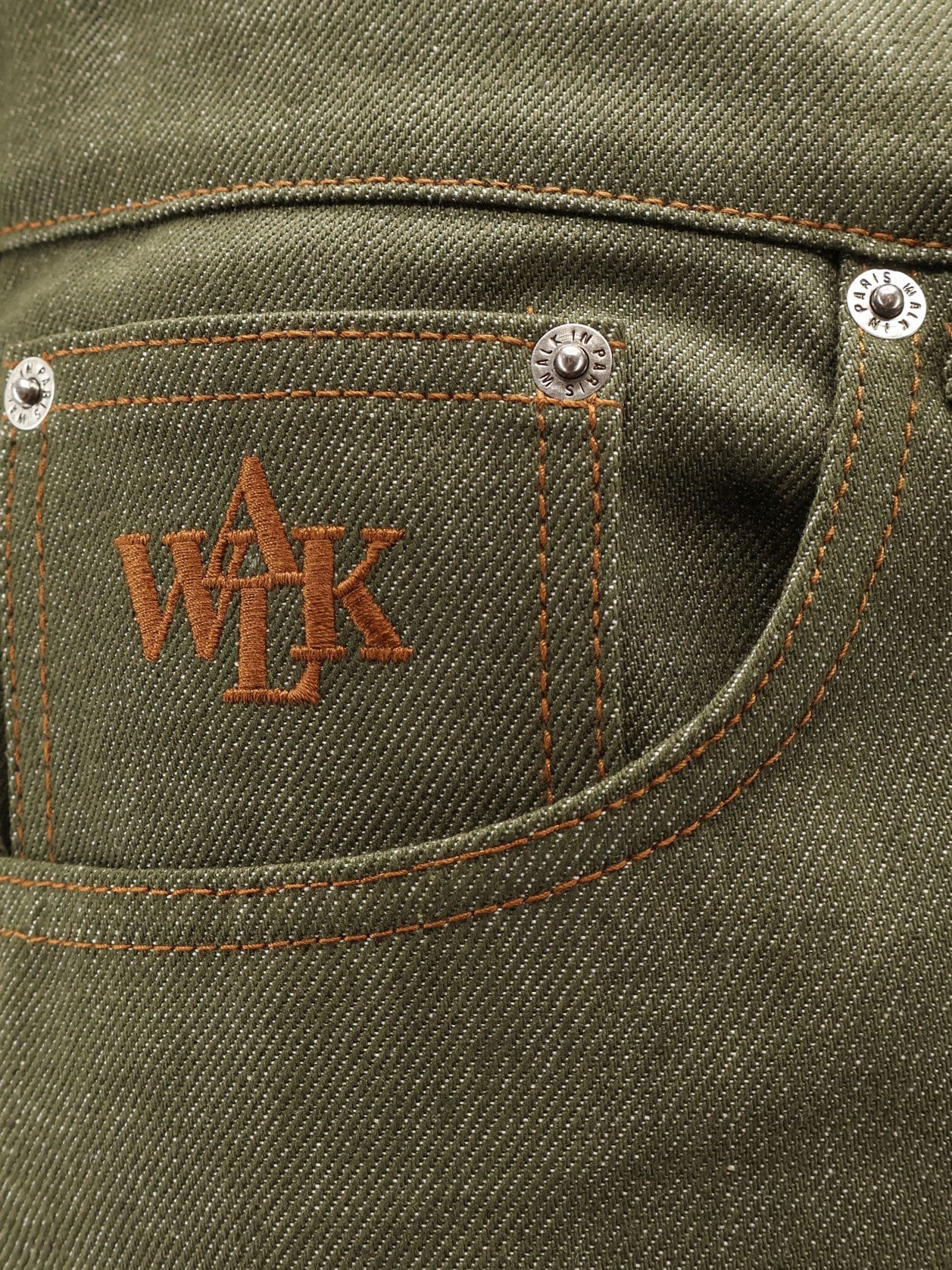 WALK IN PARIS The Gardener's denim trousers