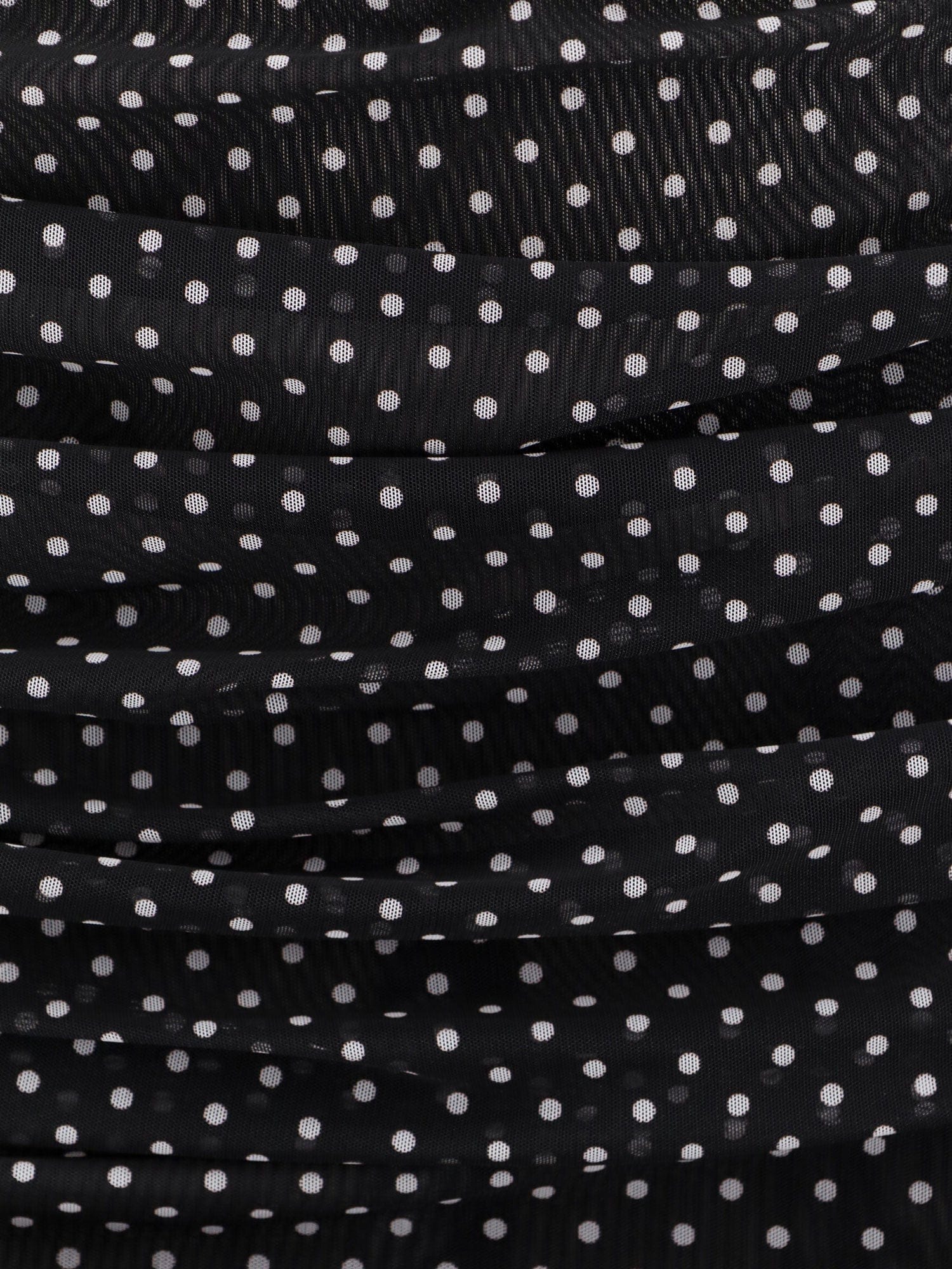 Dolce & Gabbana Polka-dots dress with drapery
