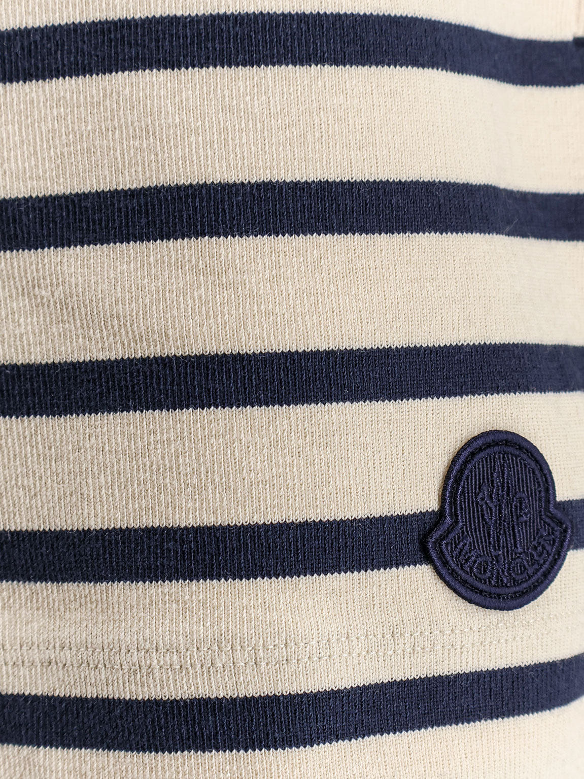 Moncler Cotton shorts with striped pattern