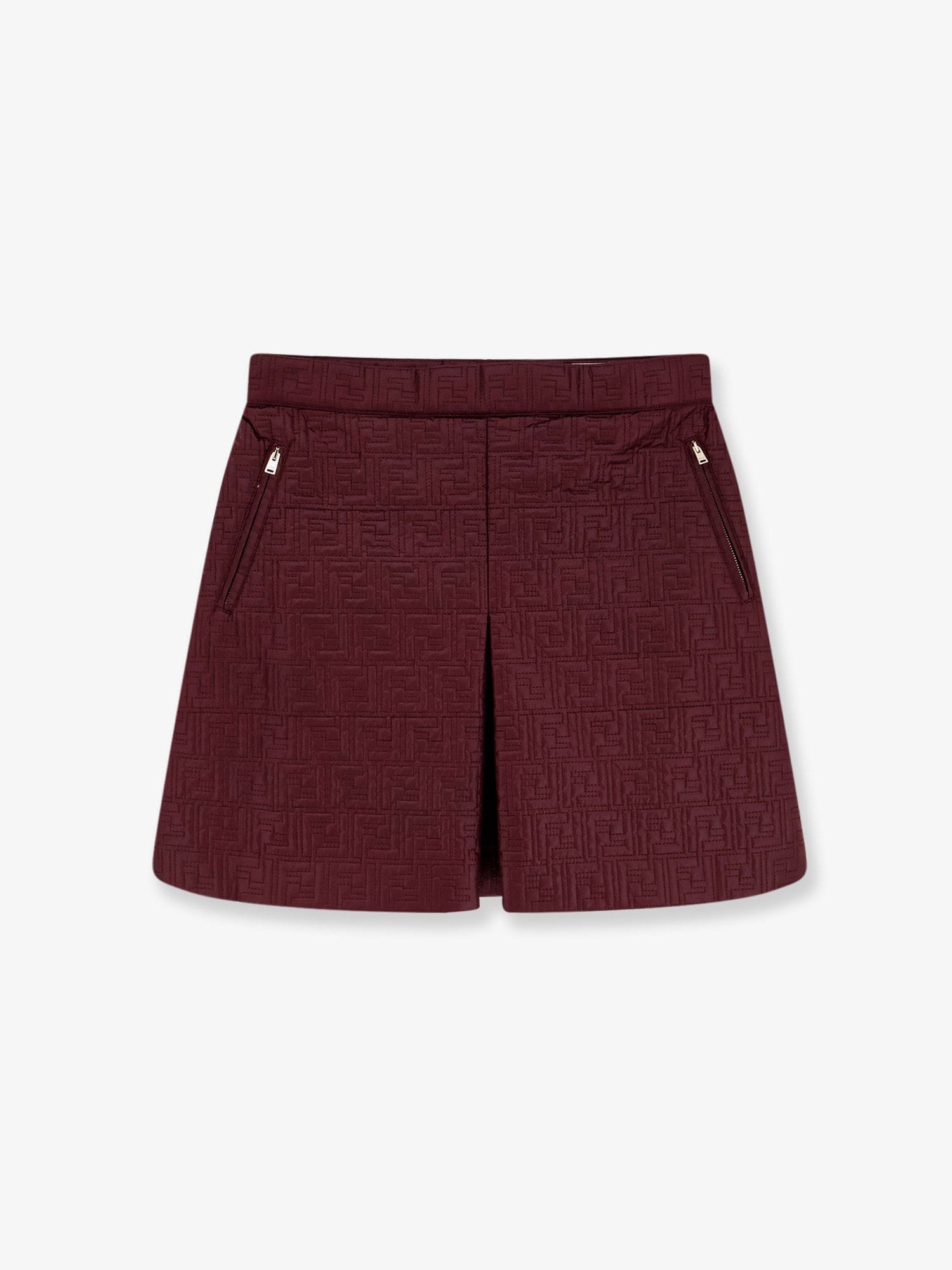 Fendi Quilted nylon mini skirt