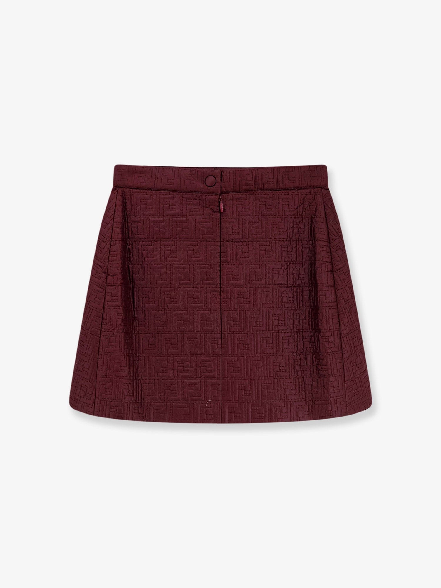 Fendi Quilted nylon mini skirt