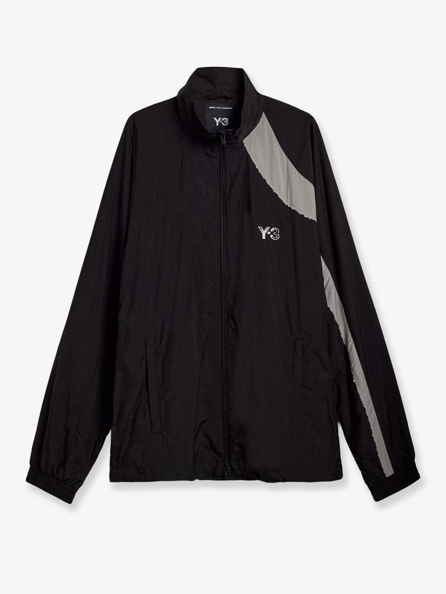 ADIDAS Y-3 Water-repellent nylon jacket with front logo