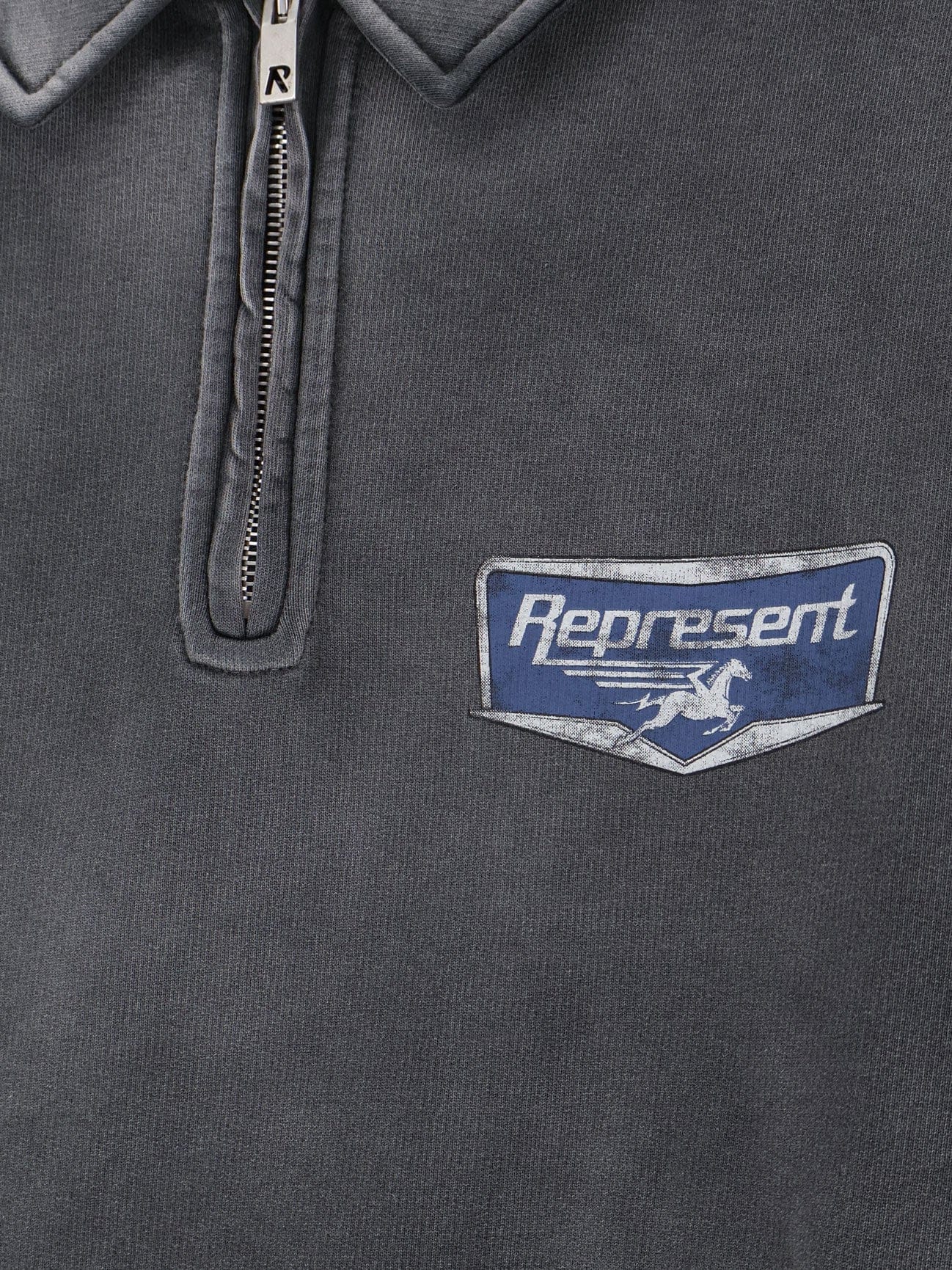 Represent Cotton sweatshirt with front logo print