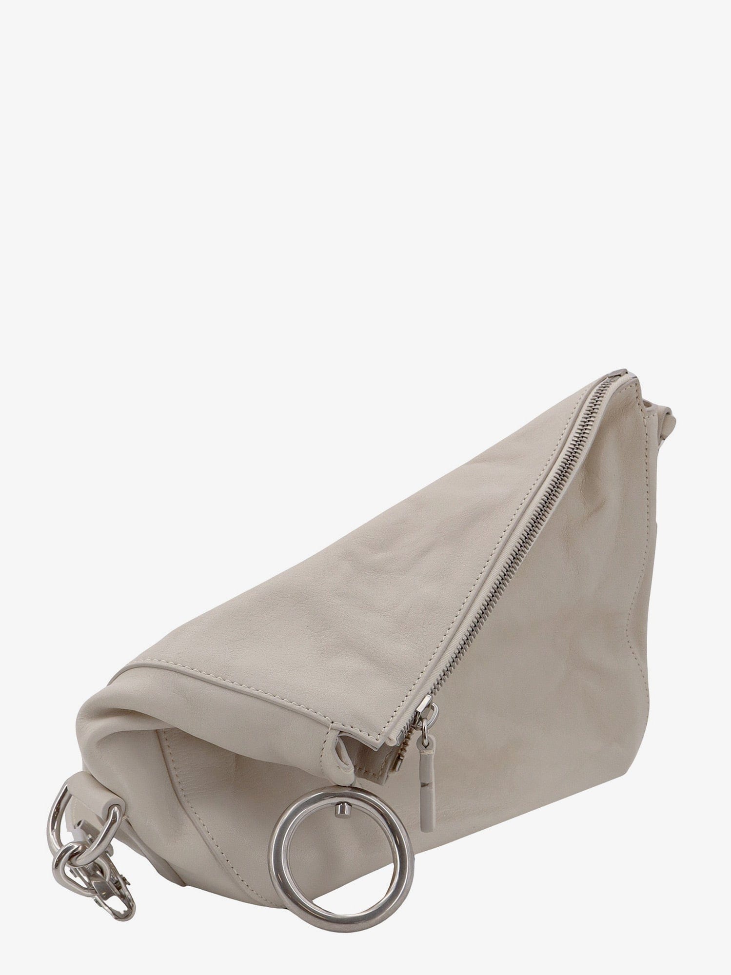 Burberry Leather shoulder bag with ekd detail