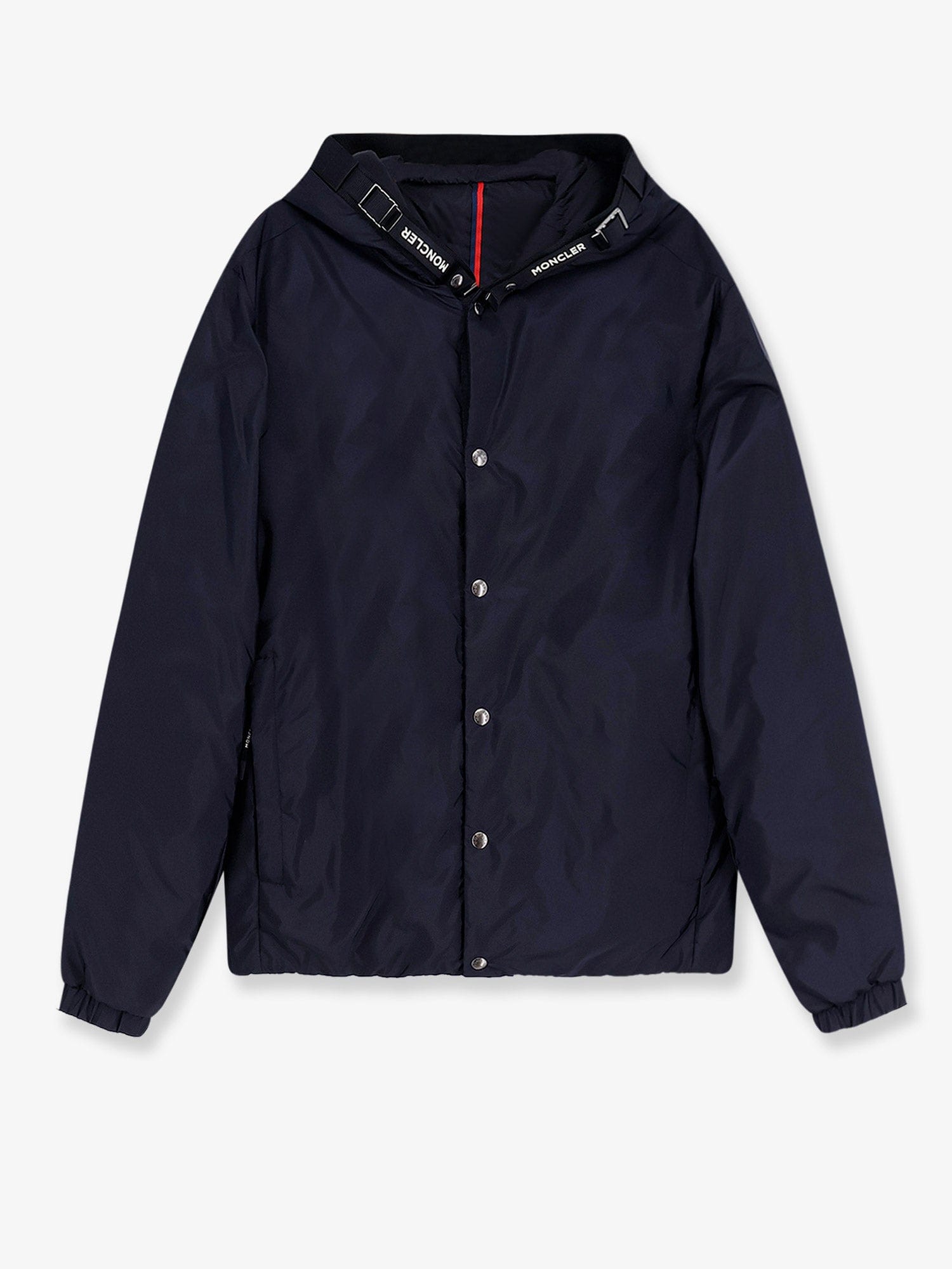Moncler Trestraou down jacket with grosgrain profiles