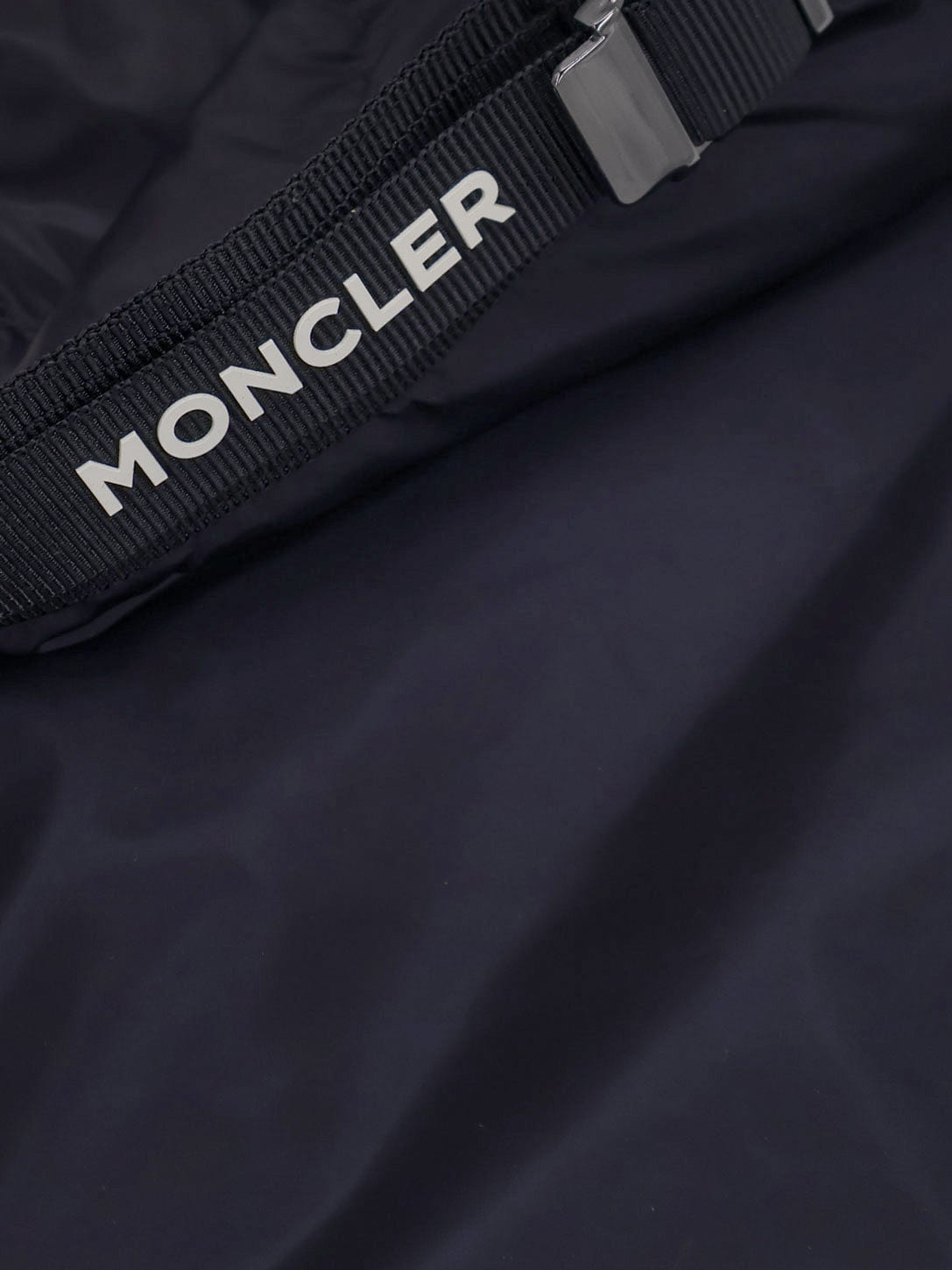 Moncler Trestraou down jacket with grosgrain profiles