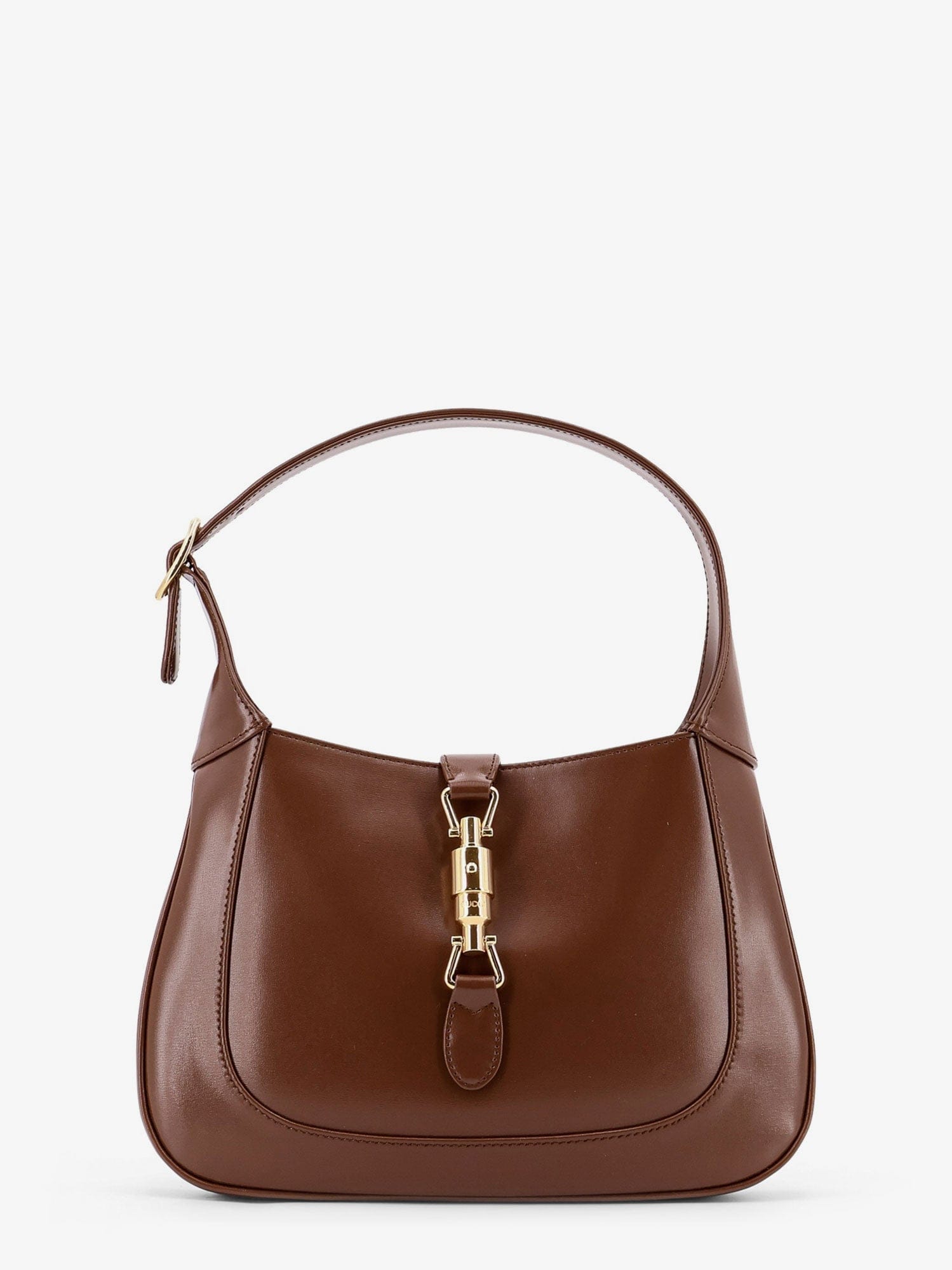 Gucci Leather shoulder bag with metal details