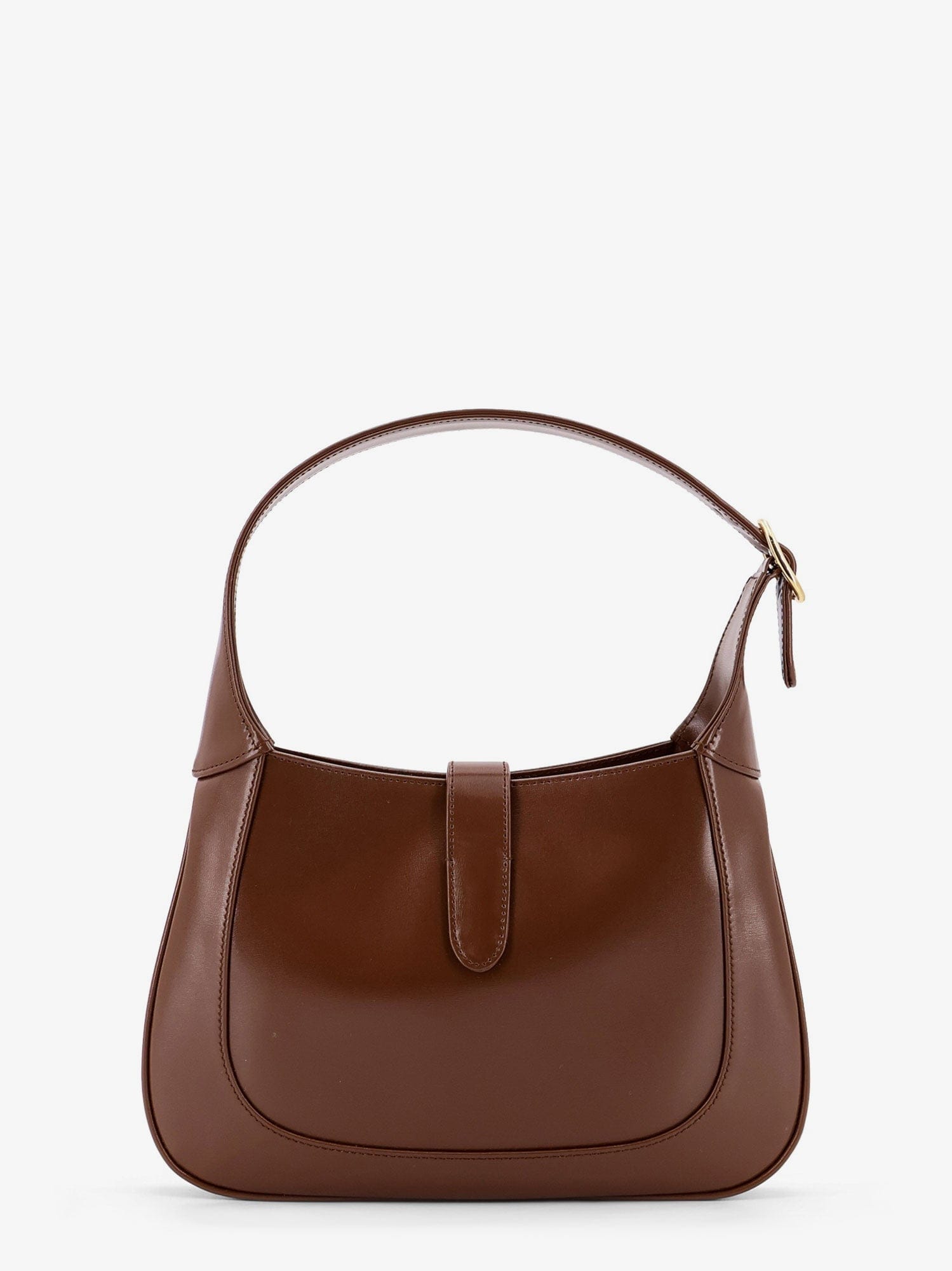 Gucci Leather shoulder bag with metal details