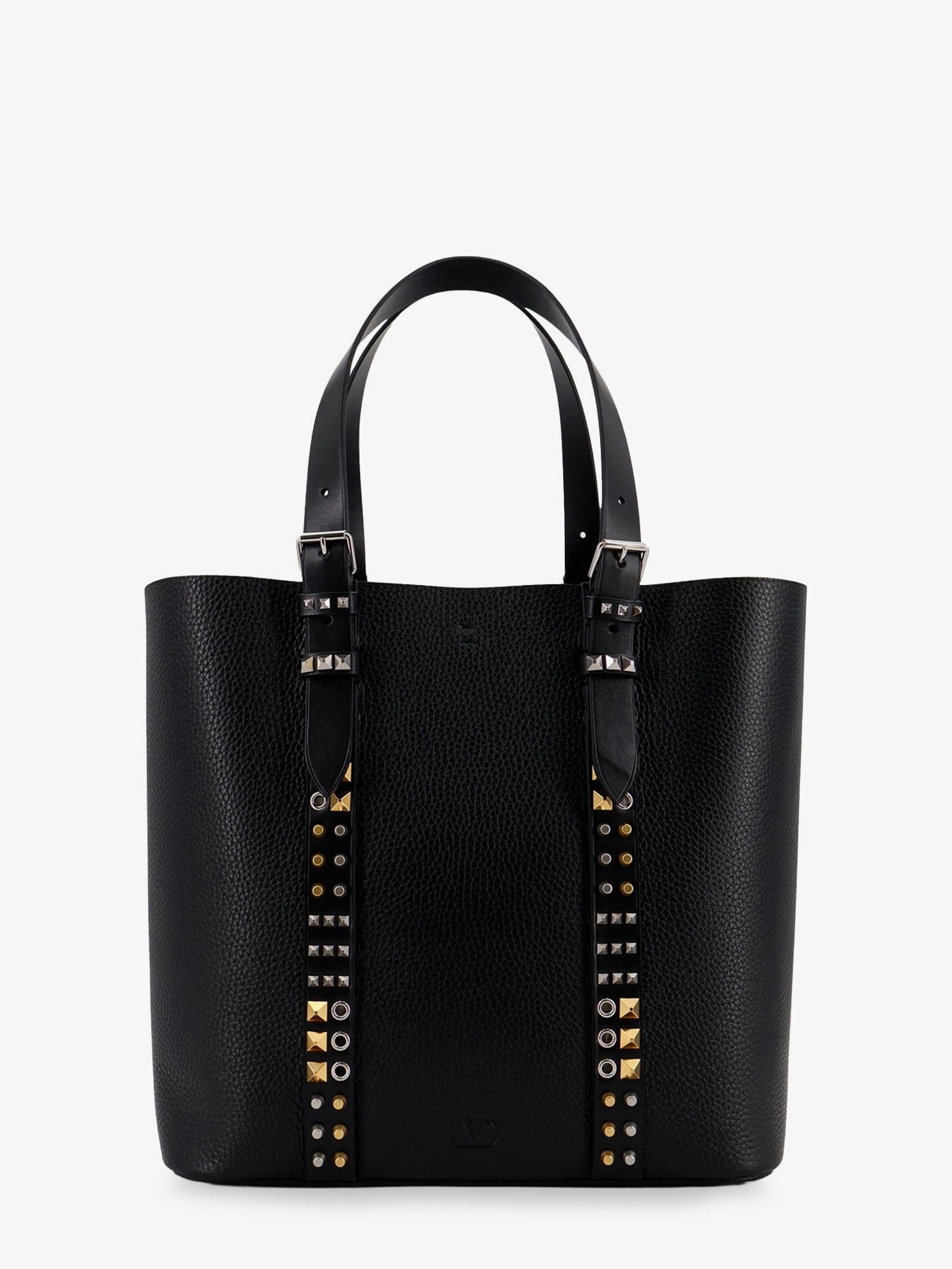 Valentino Garavani Leather shoulder bag with iconic studs
