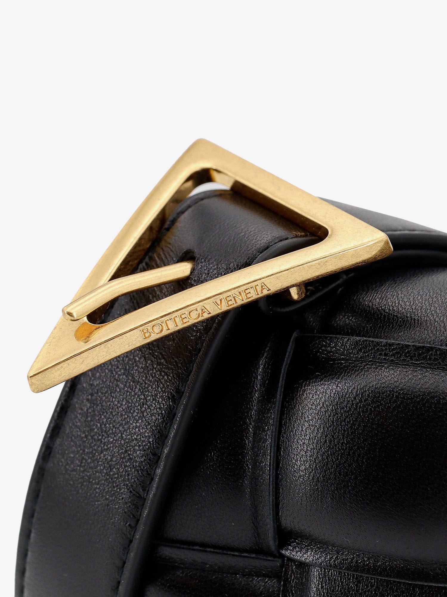 Bottega Veneta Padded leather shoulder bag with intrecciato motif