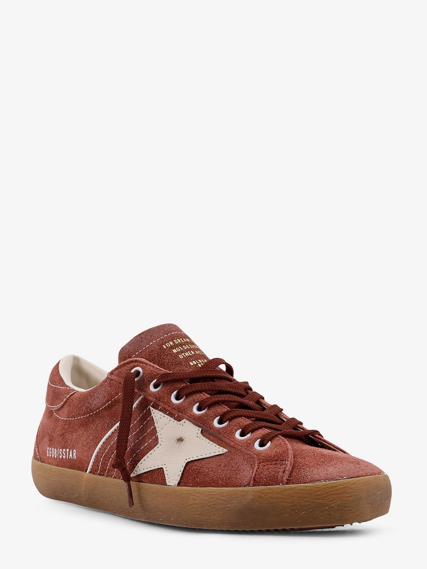 GOLDEN GOOSE DELUXE BRAND Super Star Double Quarter suede sneakers