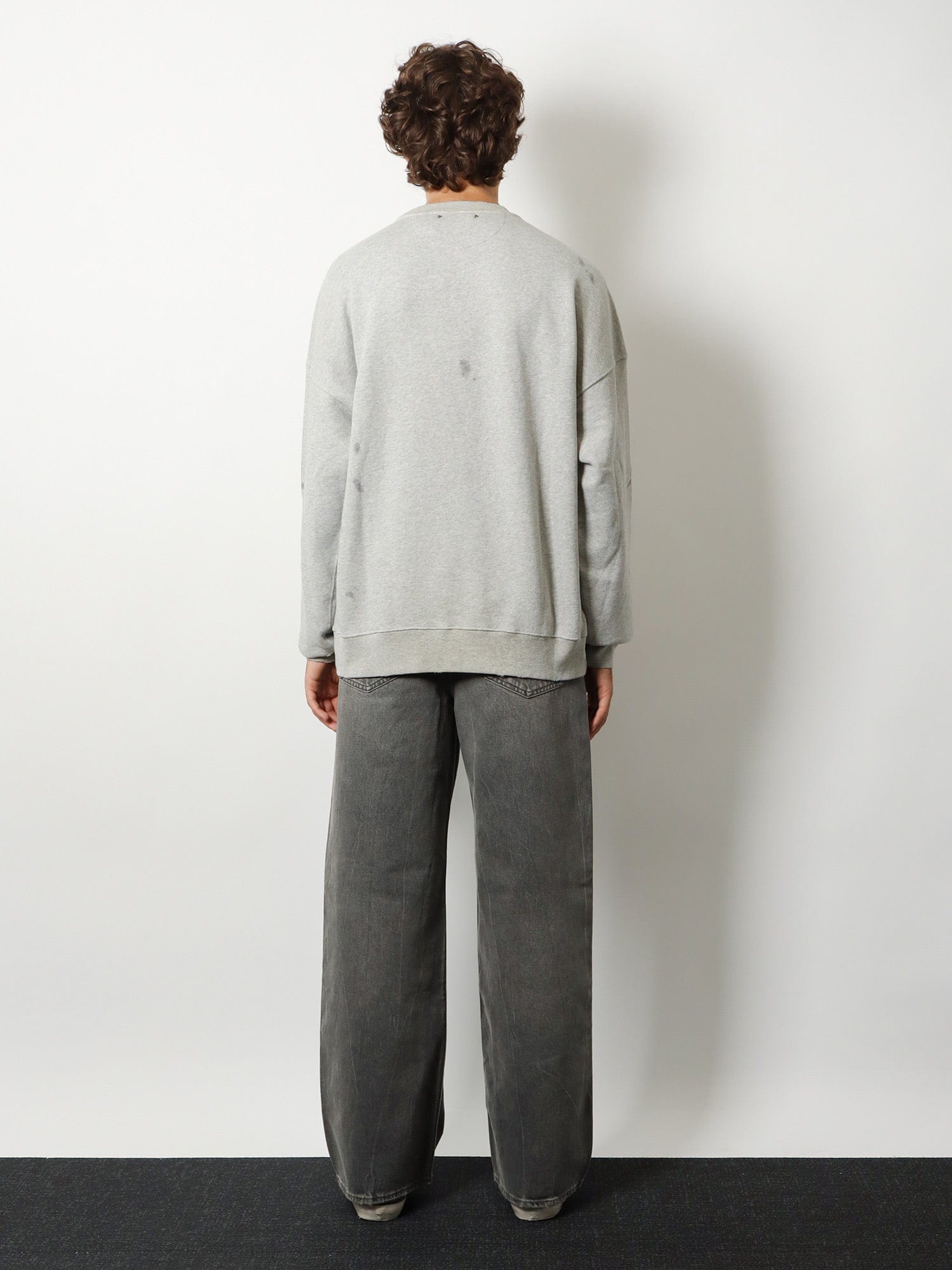 GOLDEN GOOSE DELUXE BRAND Cotton sweatshirt with print on the front