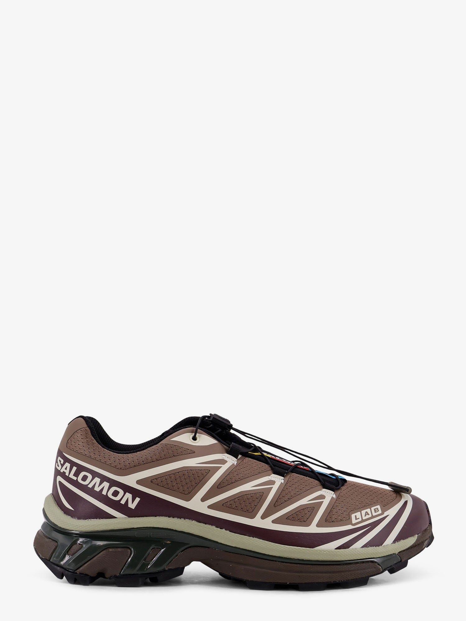 Salomon XT-6 mesh sneakers with contrasting profiles
