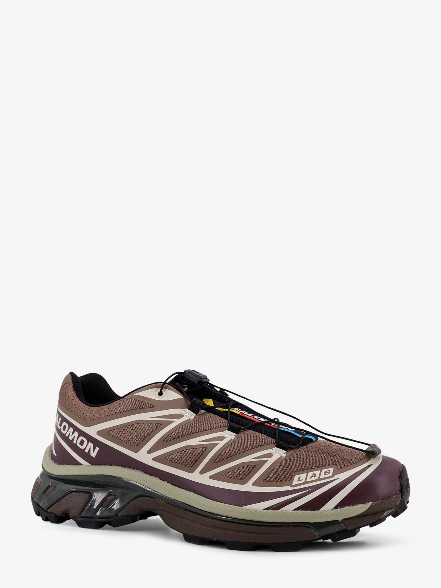 Salomon XT-6 mesh sneakers with contrasting profiles