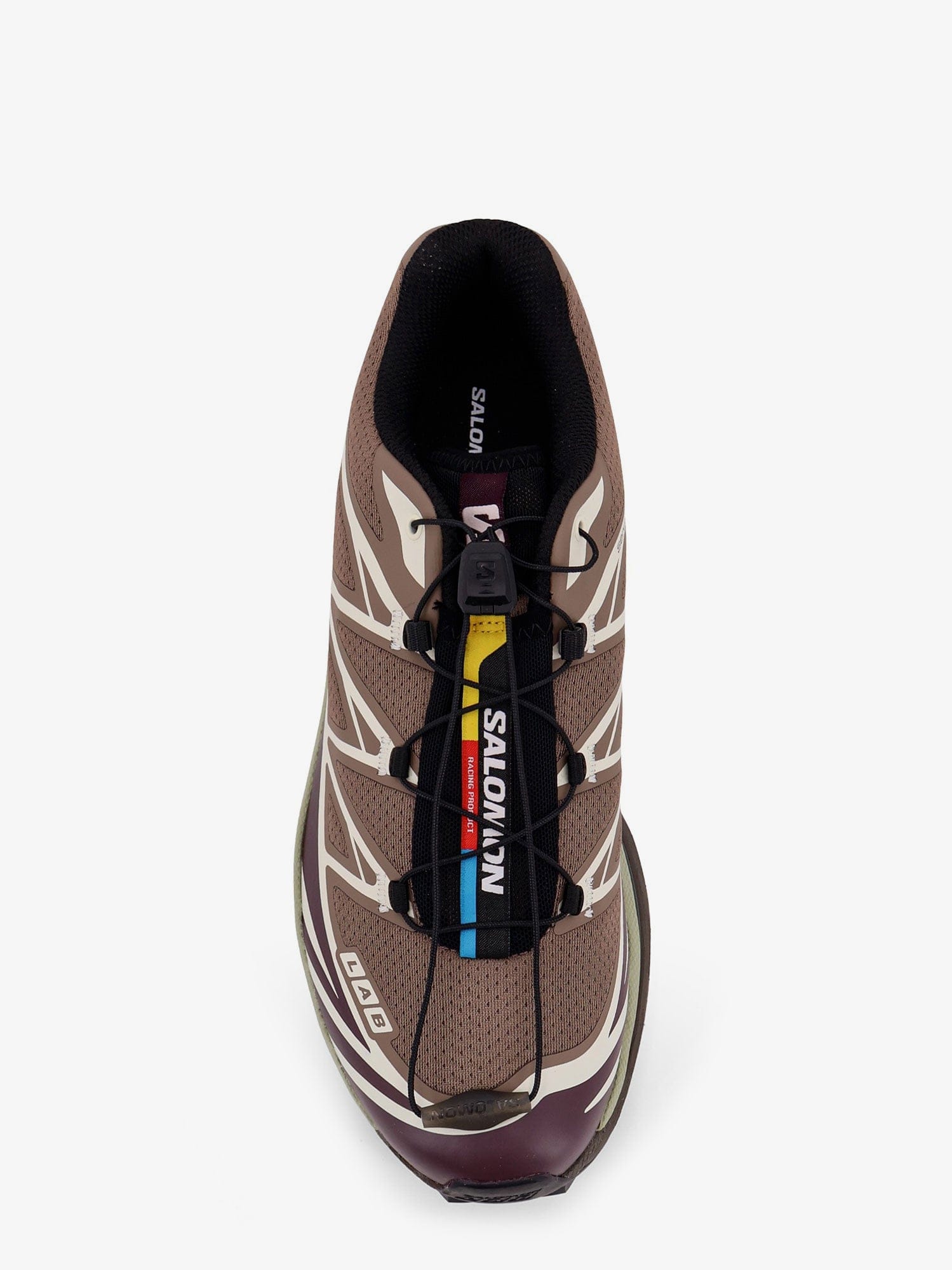 Salomon XT-6 mesh sneakers with contrasting profiles