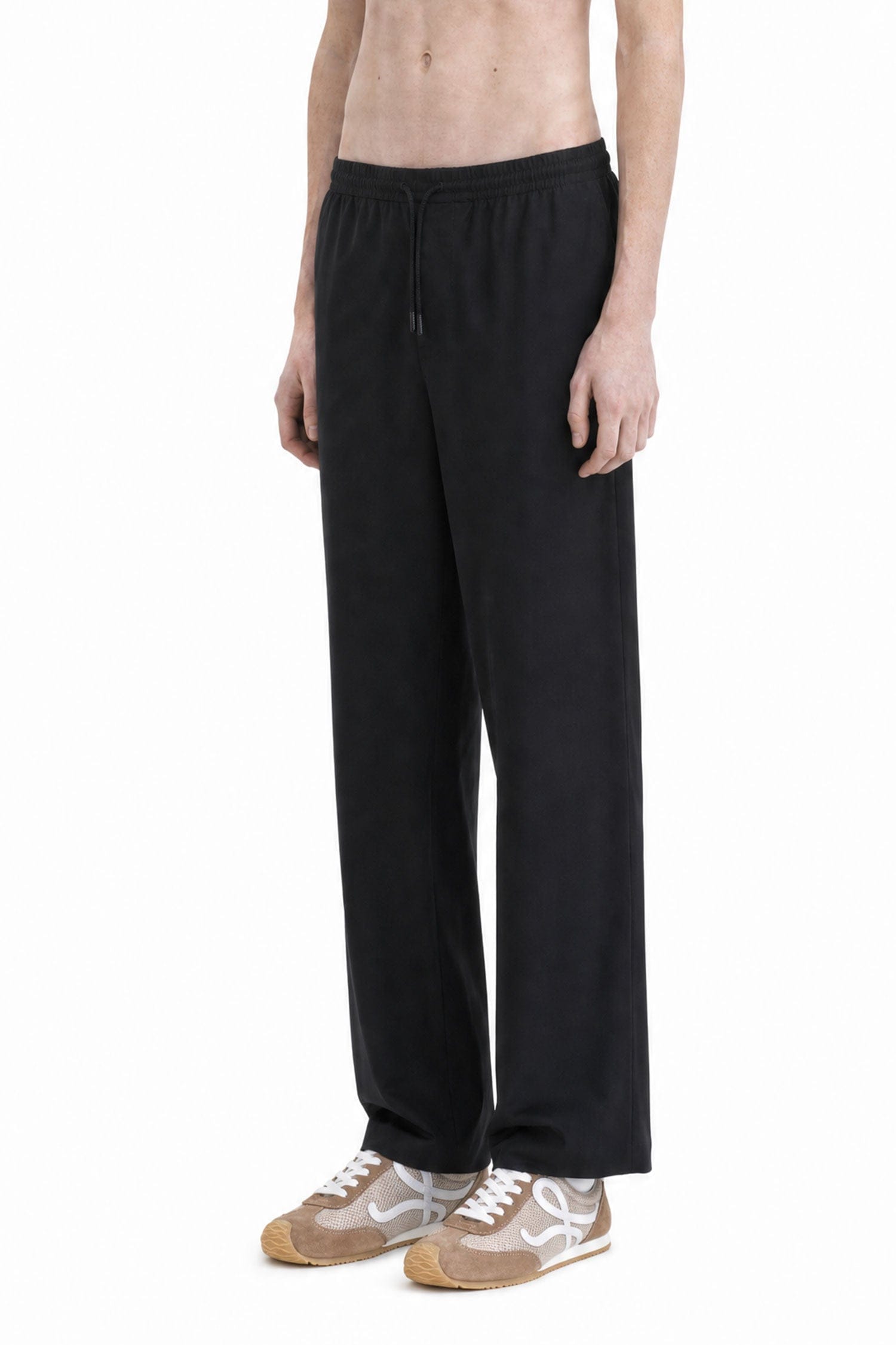 Loewe Drawstring Trousers in Wool
