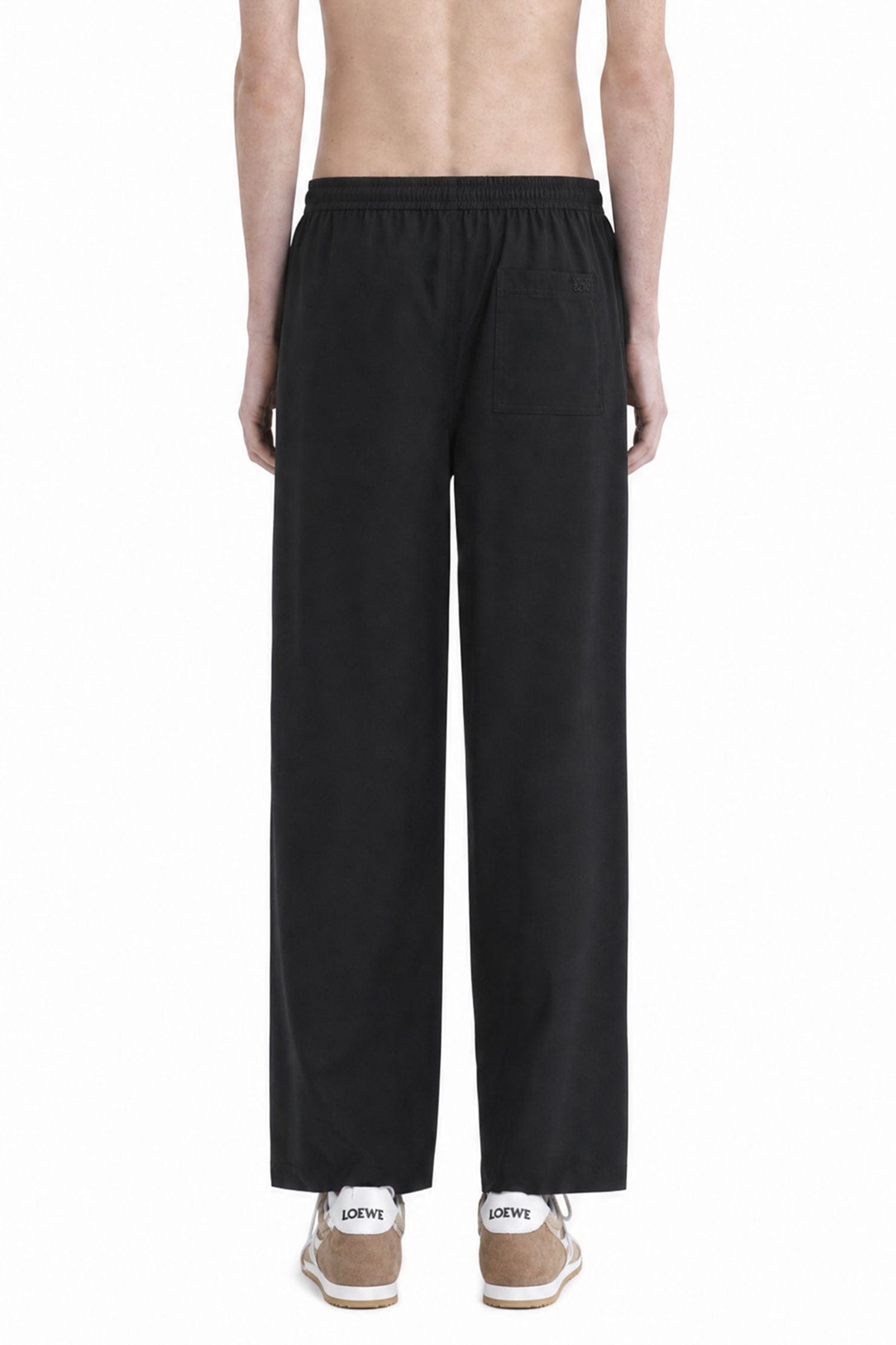 Loewe Drawstring Trousers in Wool