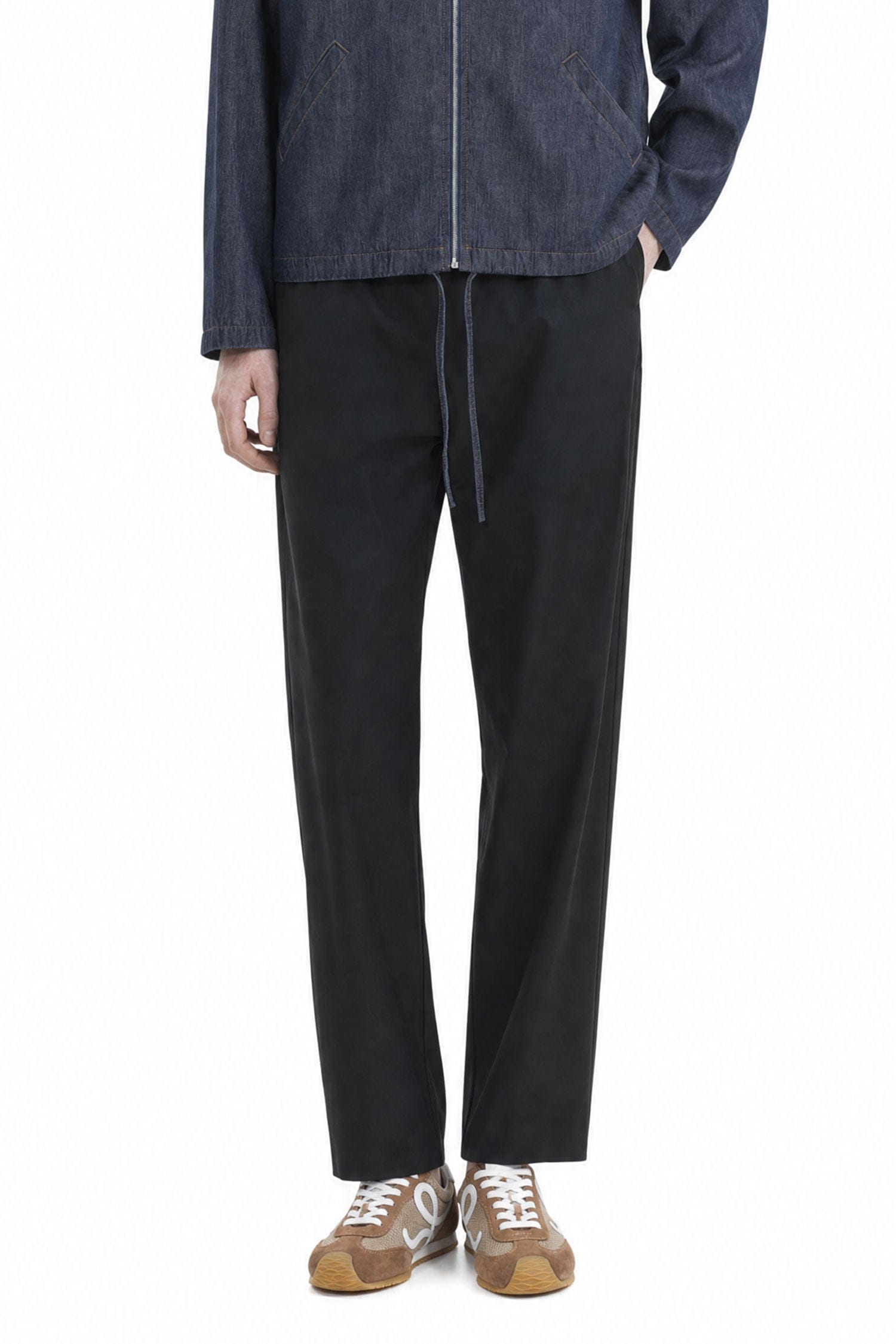 Loewe Drawstring Trousers in Wool