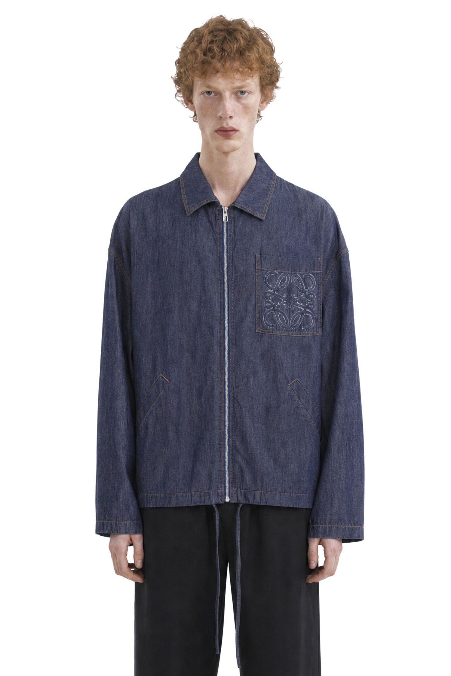 Loewe Jacket in Lightweight Cotton Chambray