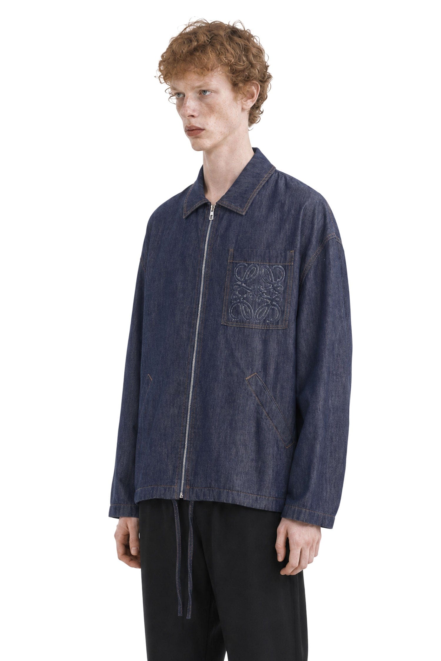 Loewe Jacket in Lightweight Cotton Chambray