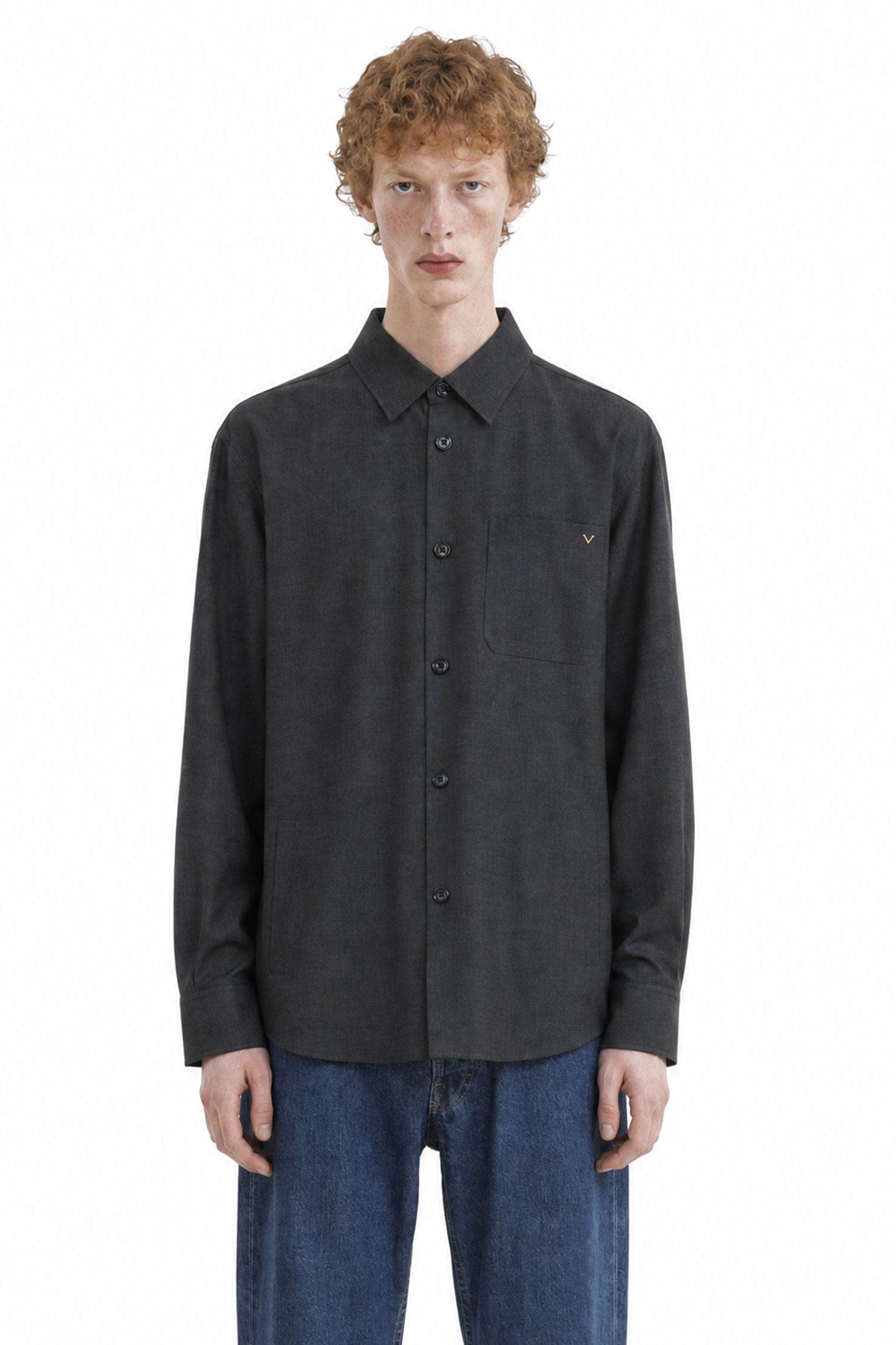 Valentino VGold Nylon Gabardine Jacket