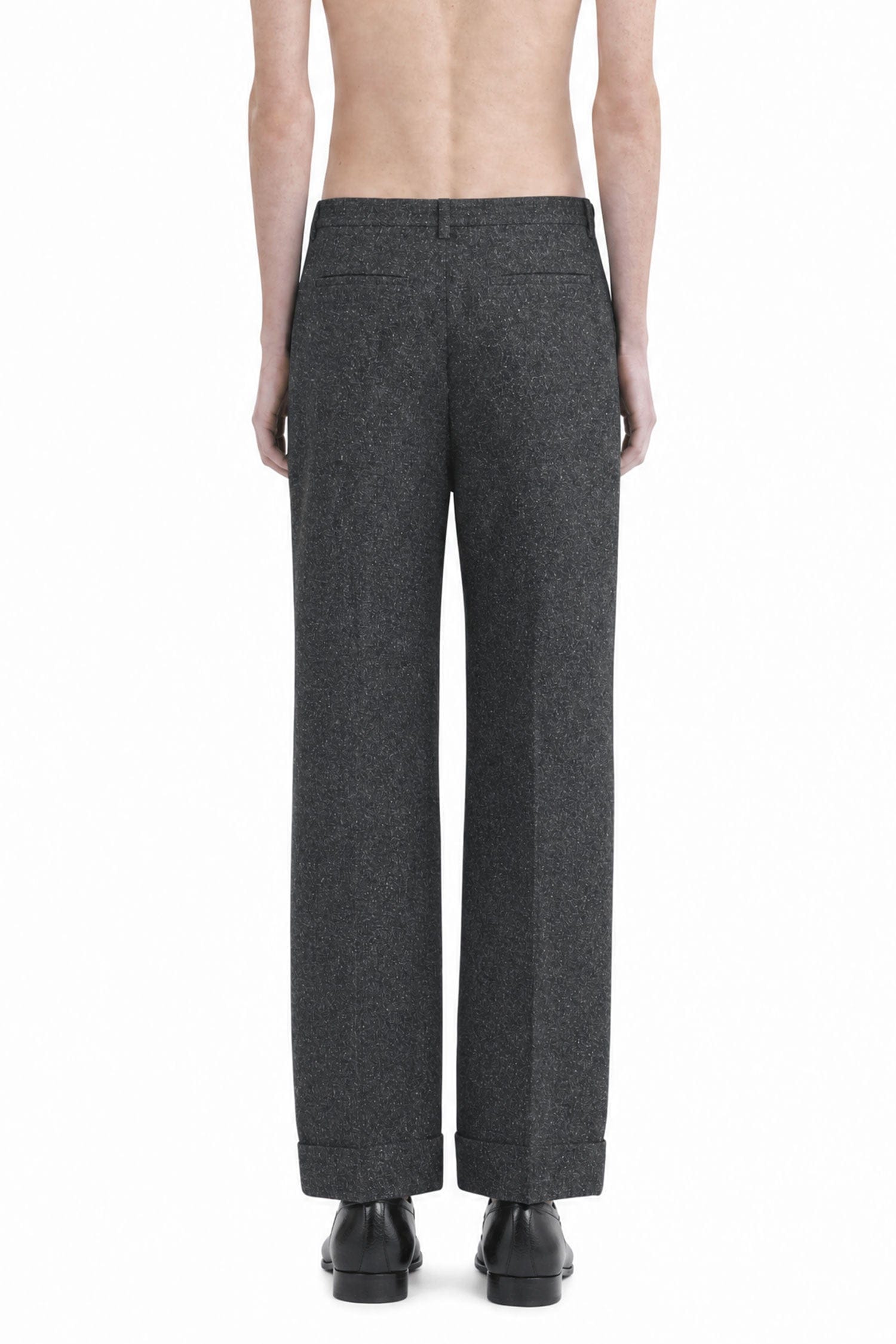 Valentino Boutonné Wool Trousers
