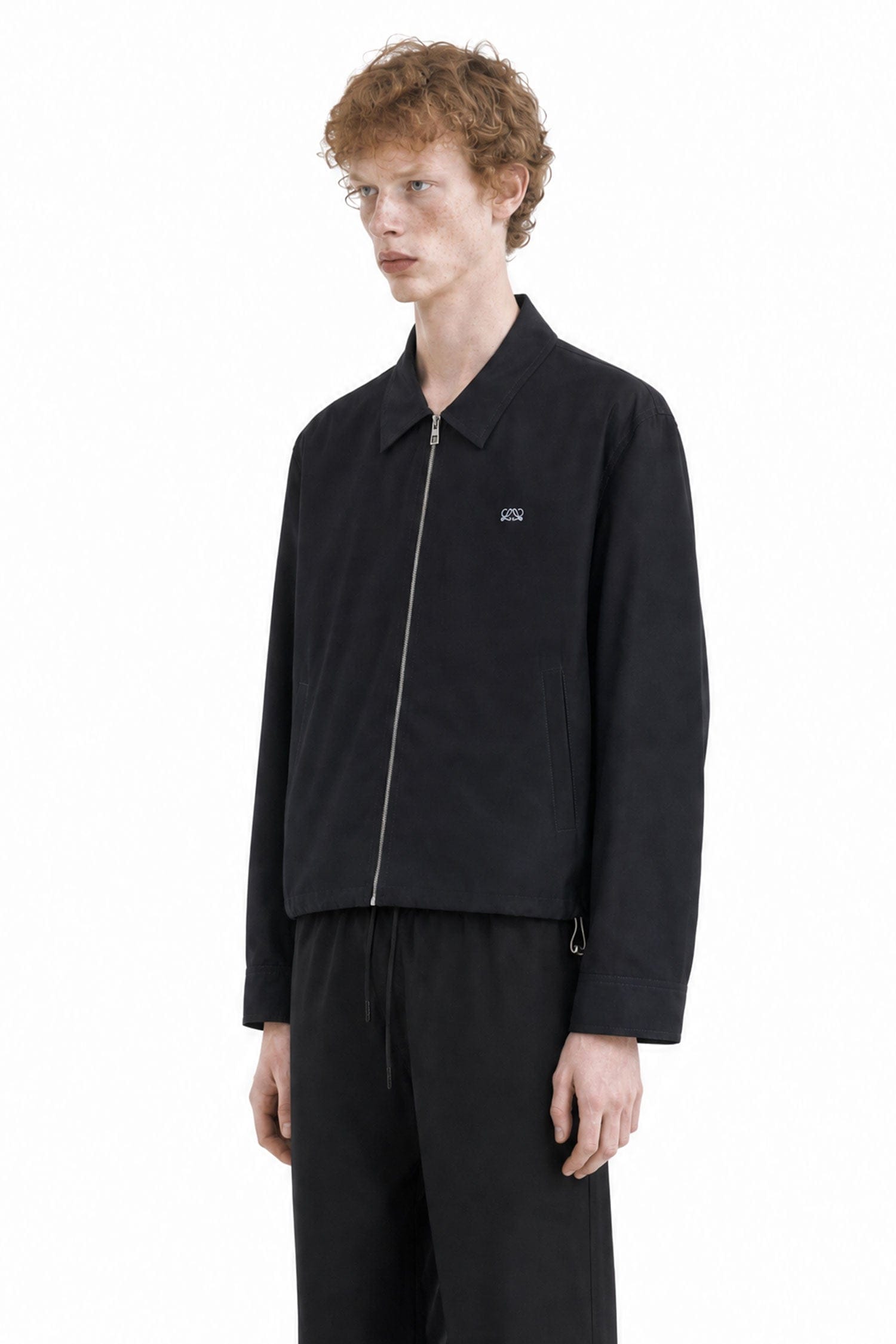 Loewe Zip-Up Jacket in Technical Cotton