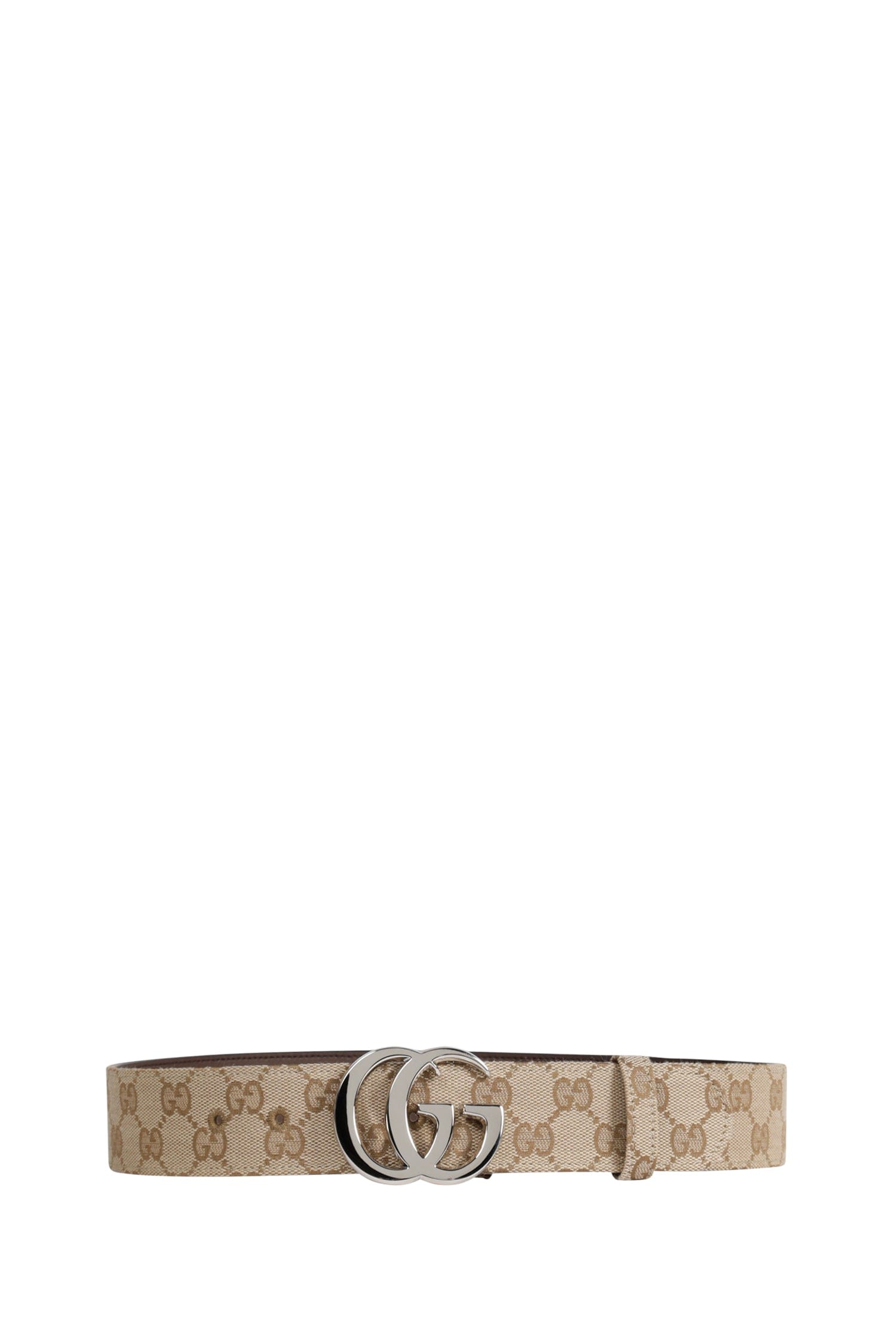 Gucci Flat Marmont Canvas Belt