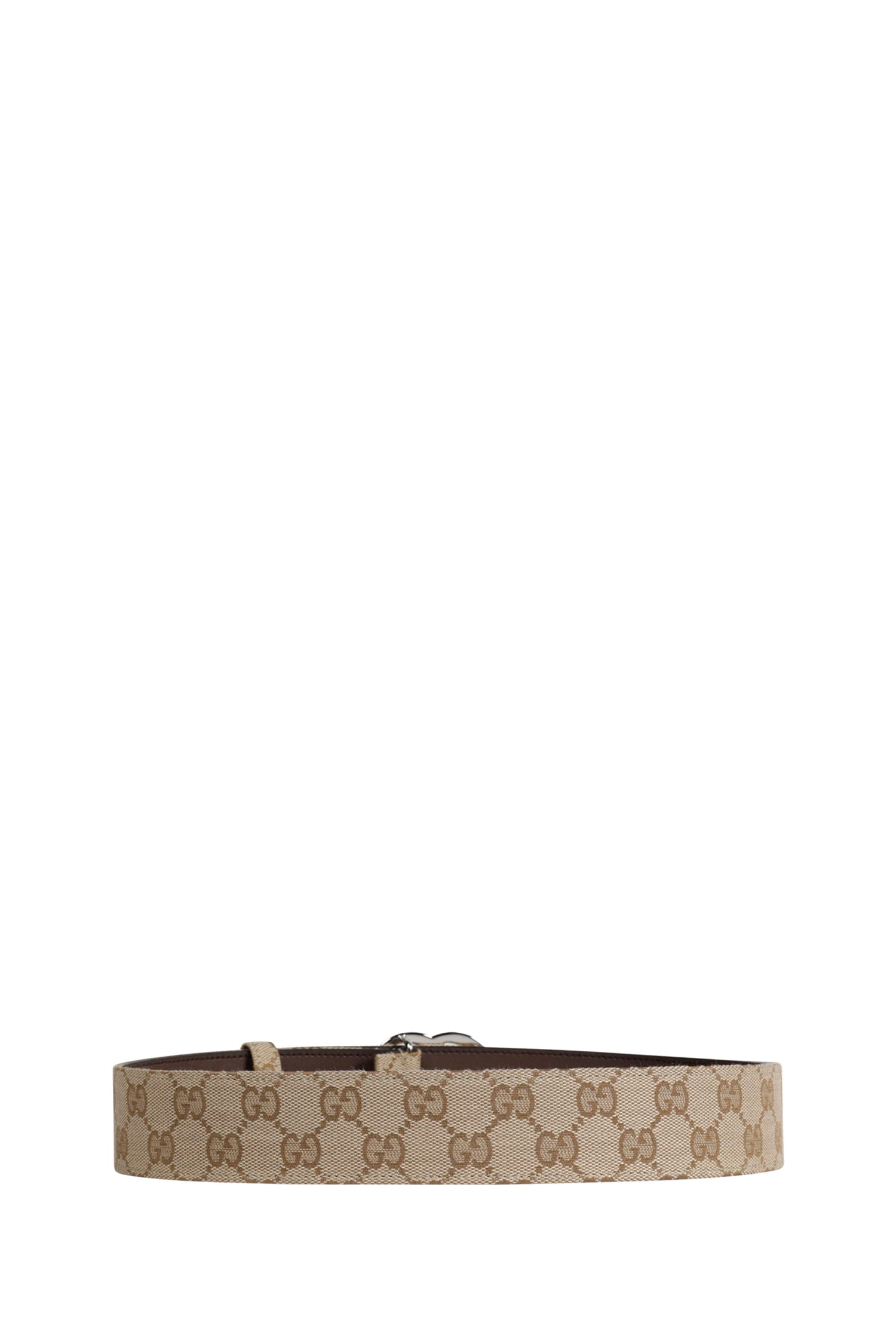 Gucci Flat Marmont Canvas Belt