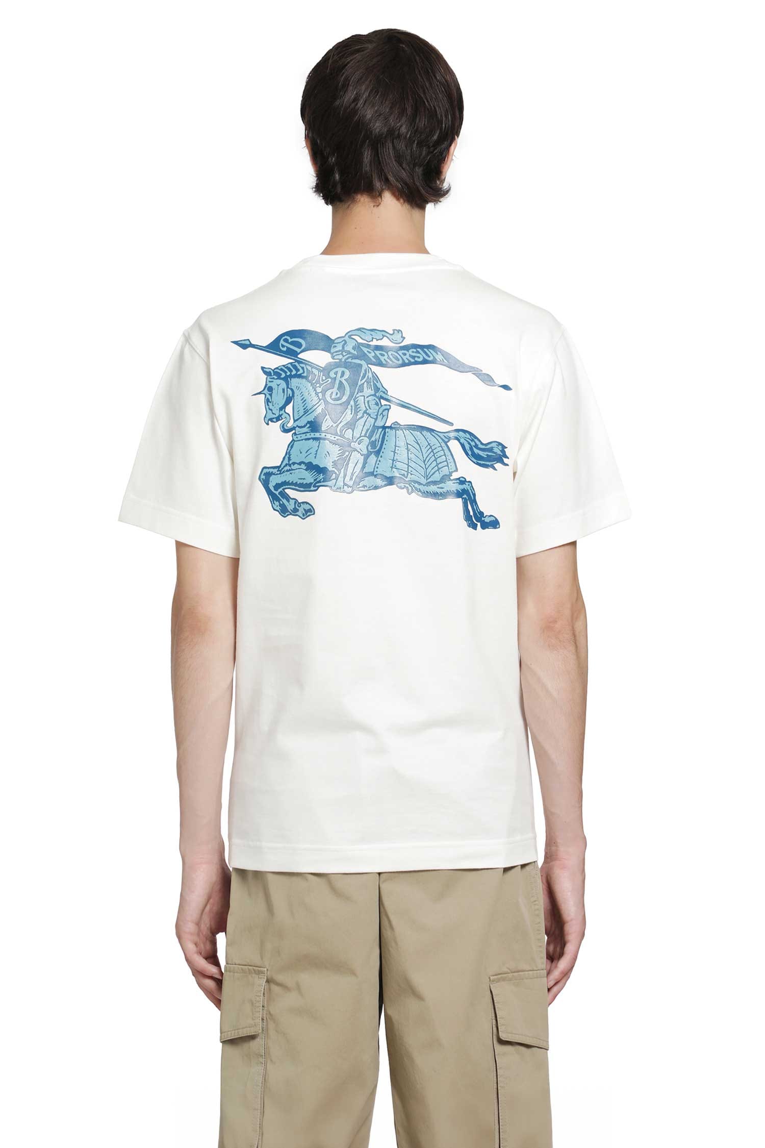 Burberry Heritage Logo Cotton T-Shirt