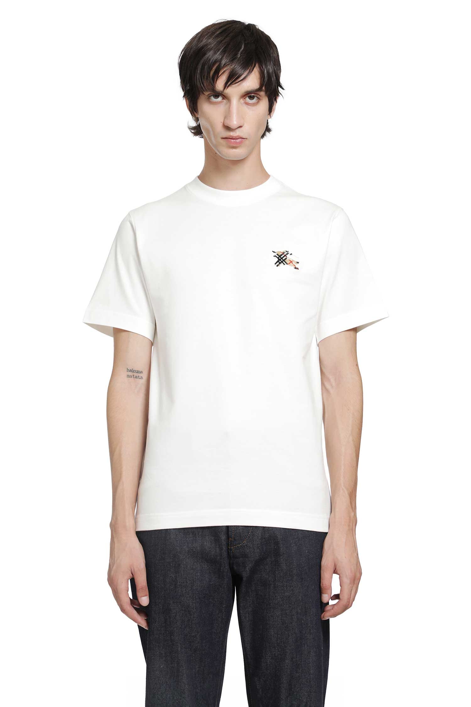 Burberry Knight Cotton T-Shirt