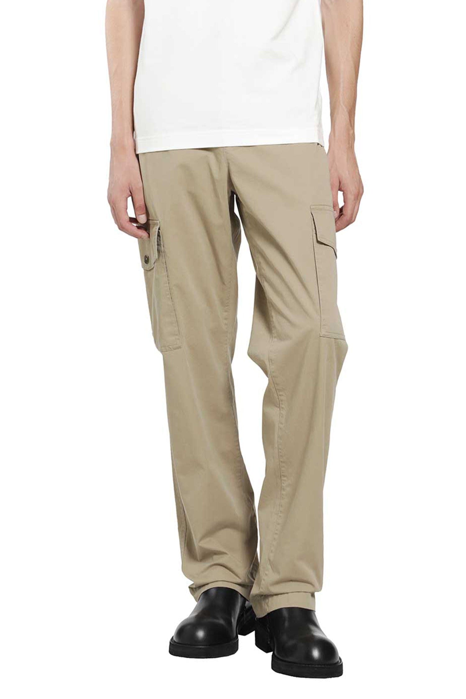 Burberry Cotton Twill Cargo Trousers
