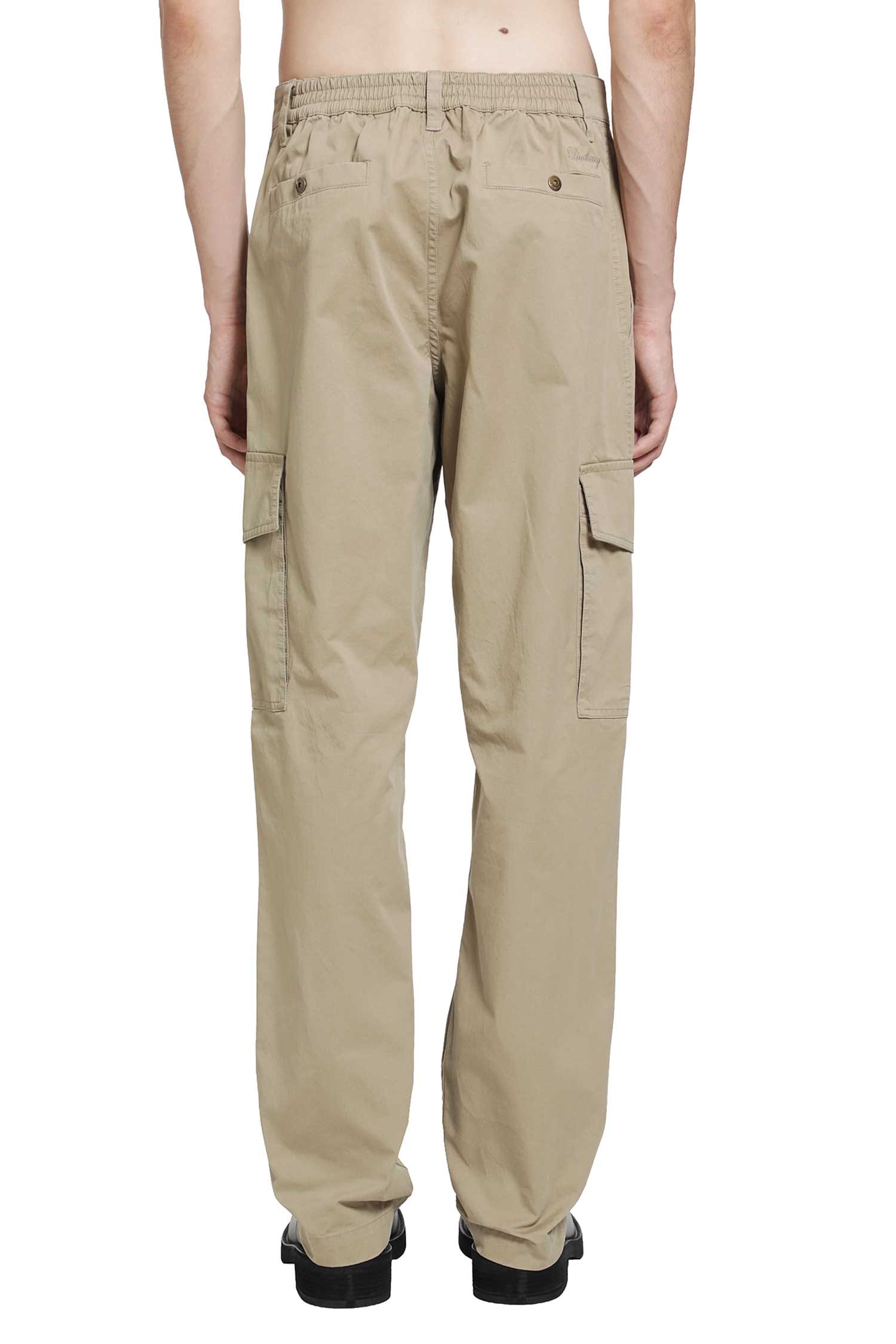 Burberry Cotton Twill Cargo Trousers