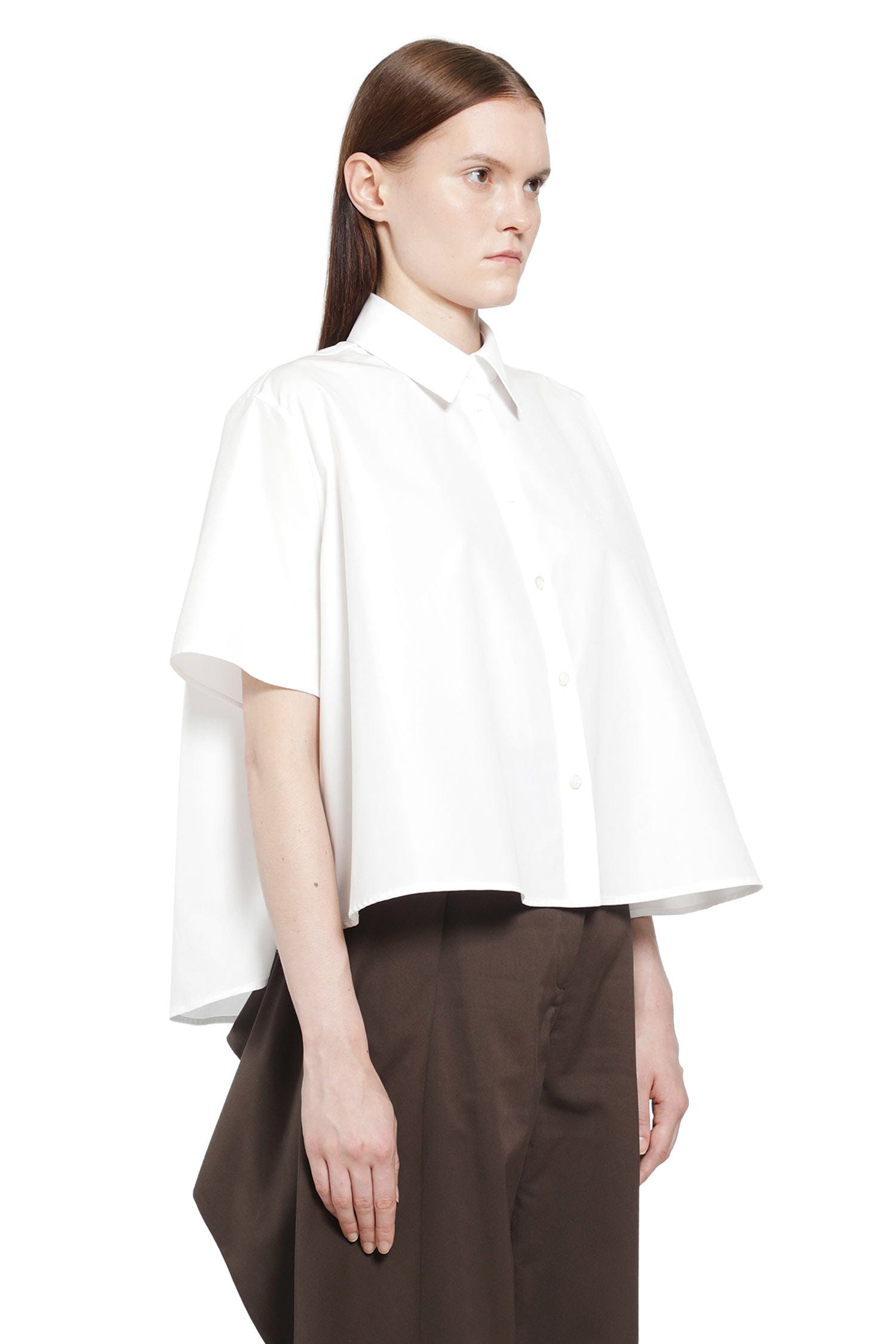 Loewe Short Sleeve Trapeze Shirt in Cotton