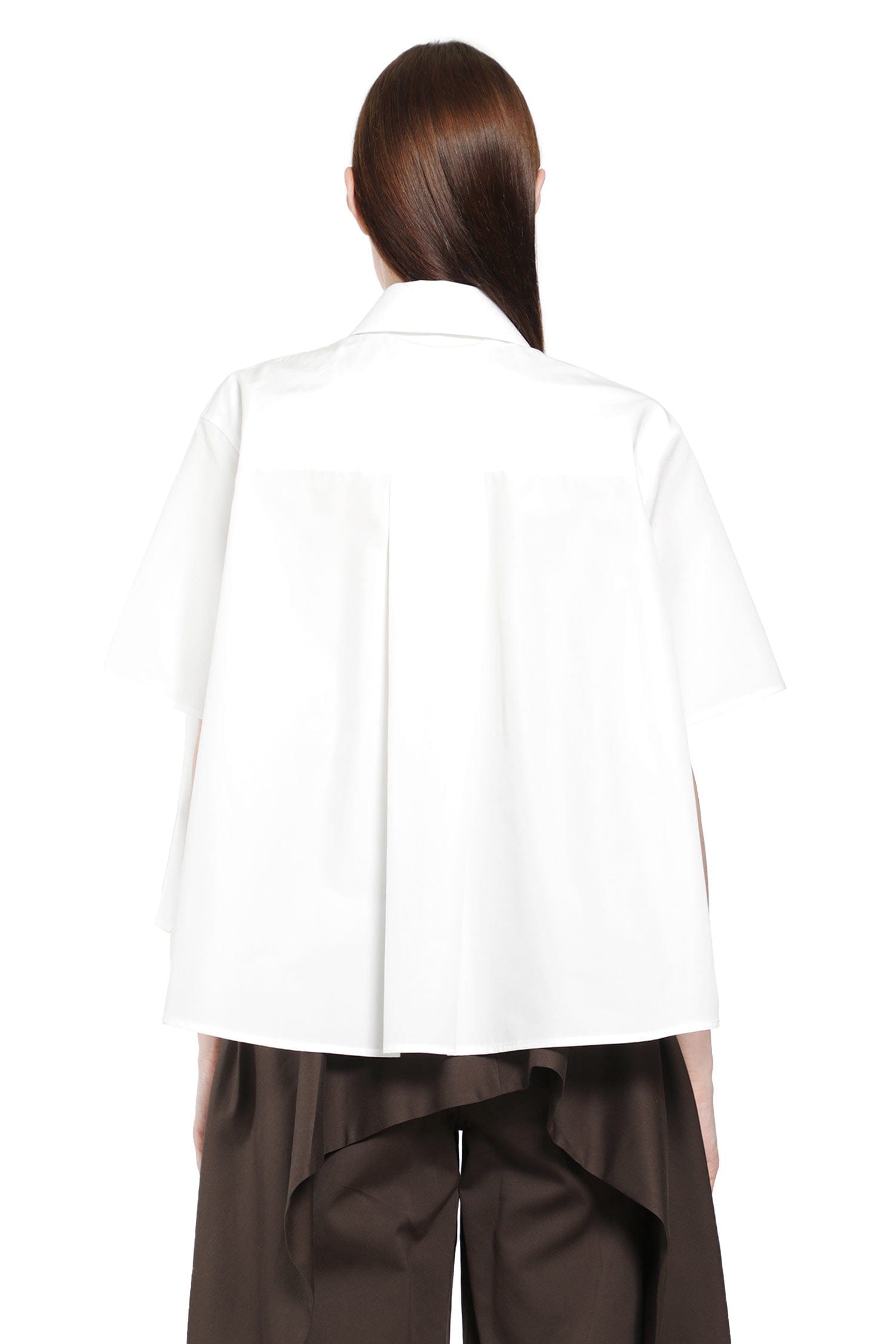 Loewe Short Sleeve Trapeze Shirt in Cotton