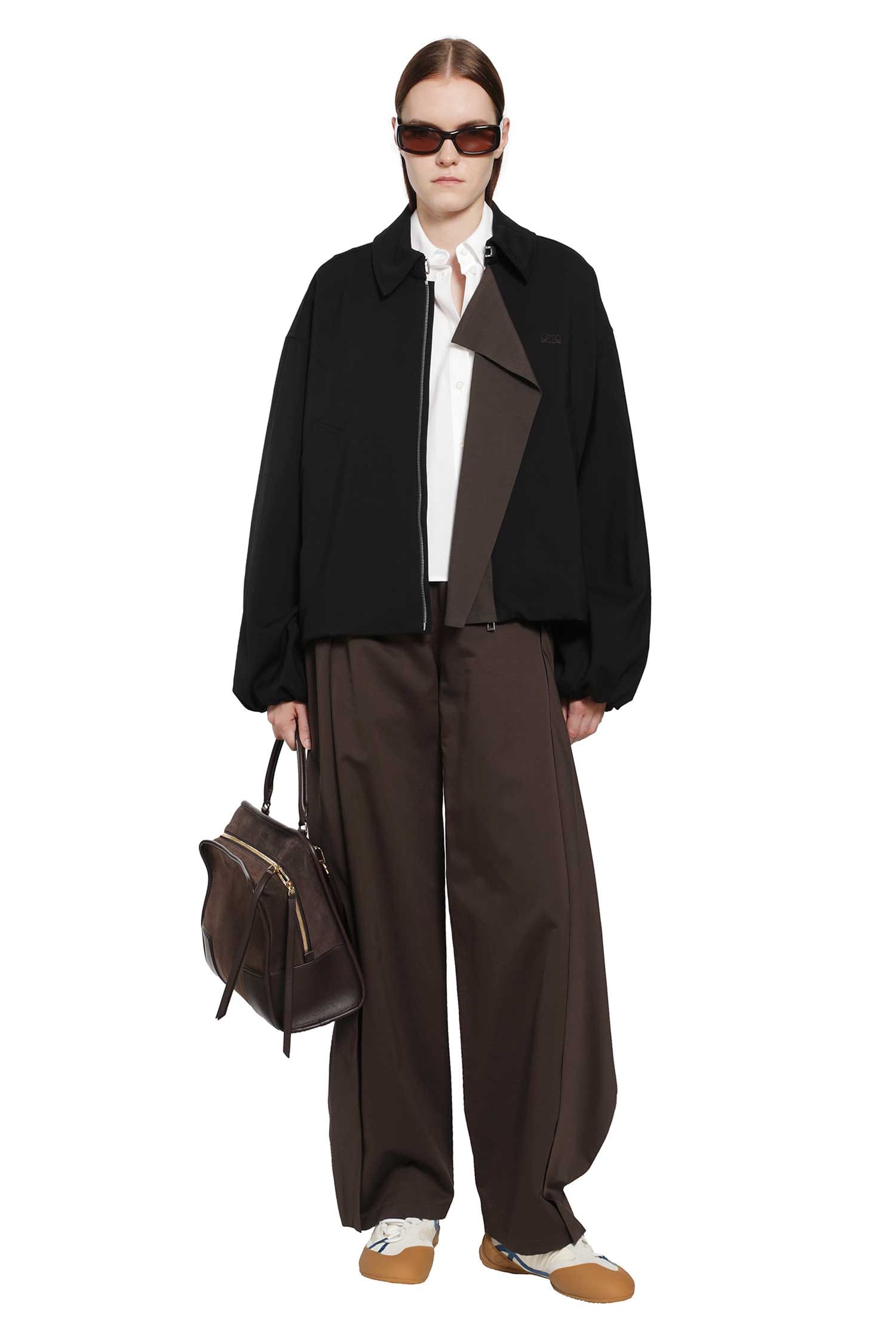 Loewe Short Sleeve Trapeze Shirt in Cotton