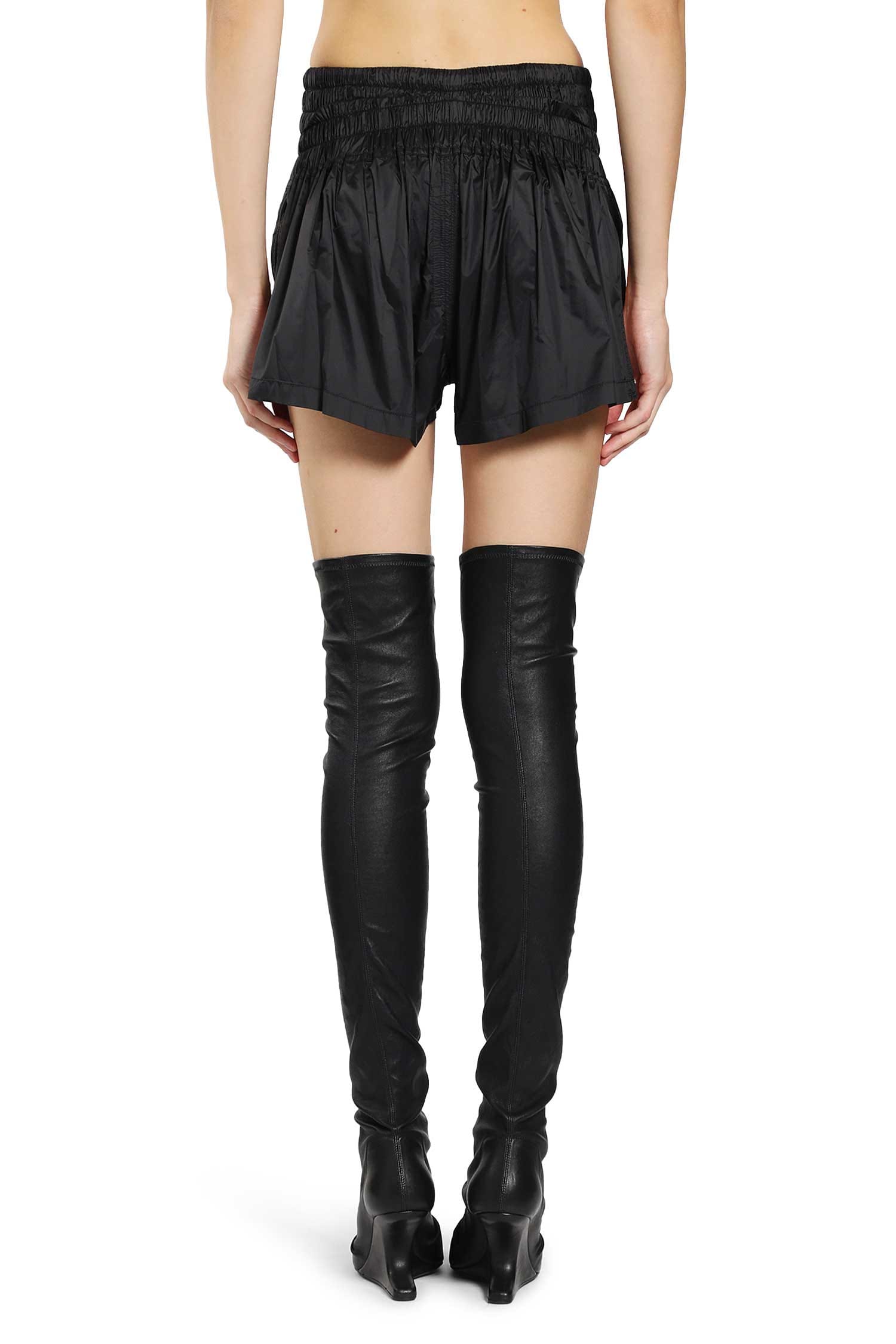 Rick Owens Concordians Nylon Mini Shorts