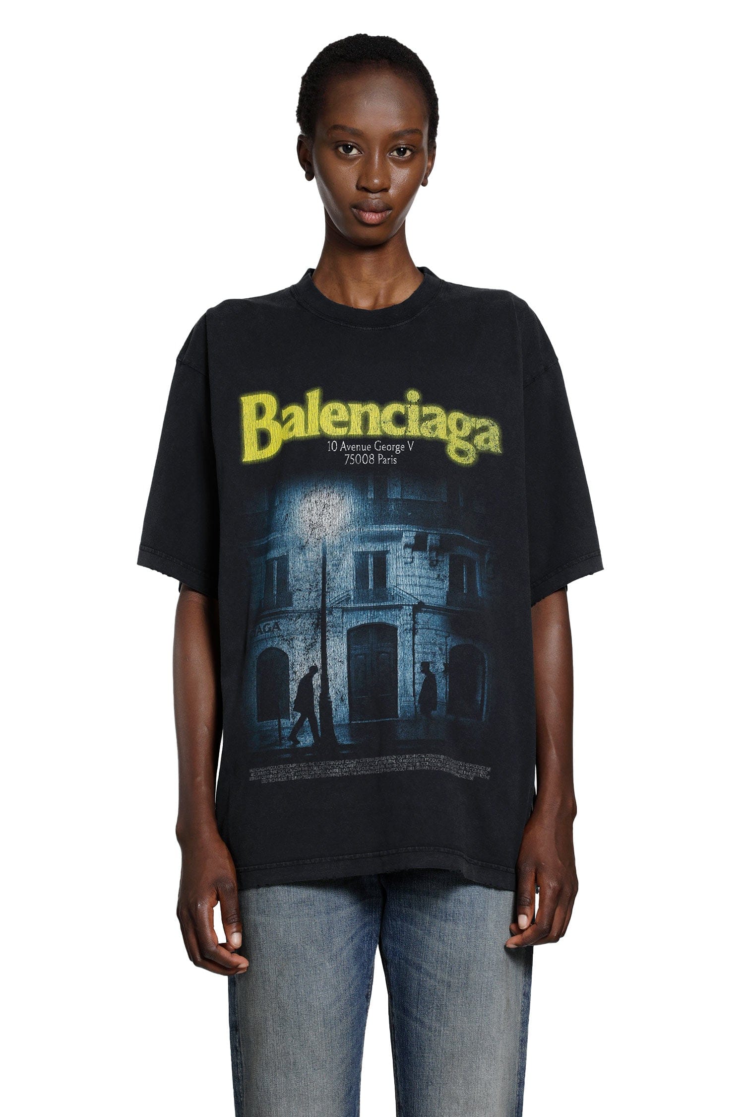 Balenciaga The Address Medium Fit T-Shirt