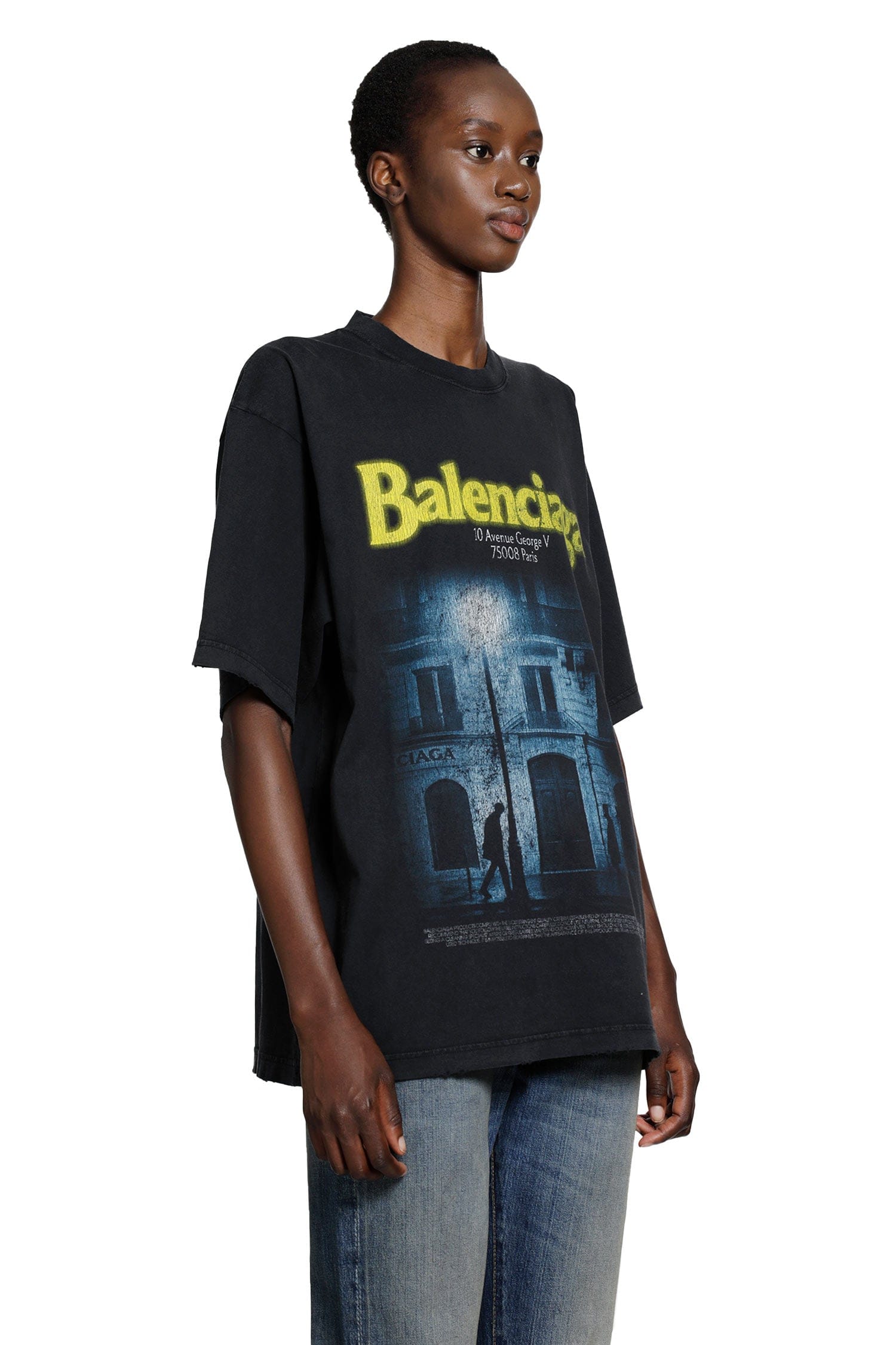 Balenciaga The Address Medium Fit T-Shirt