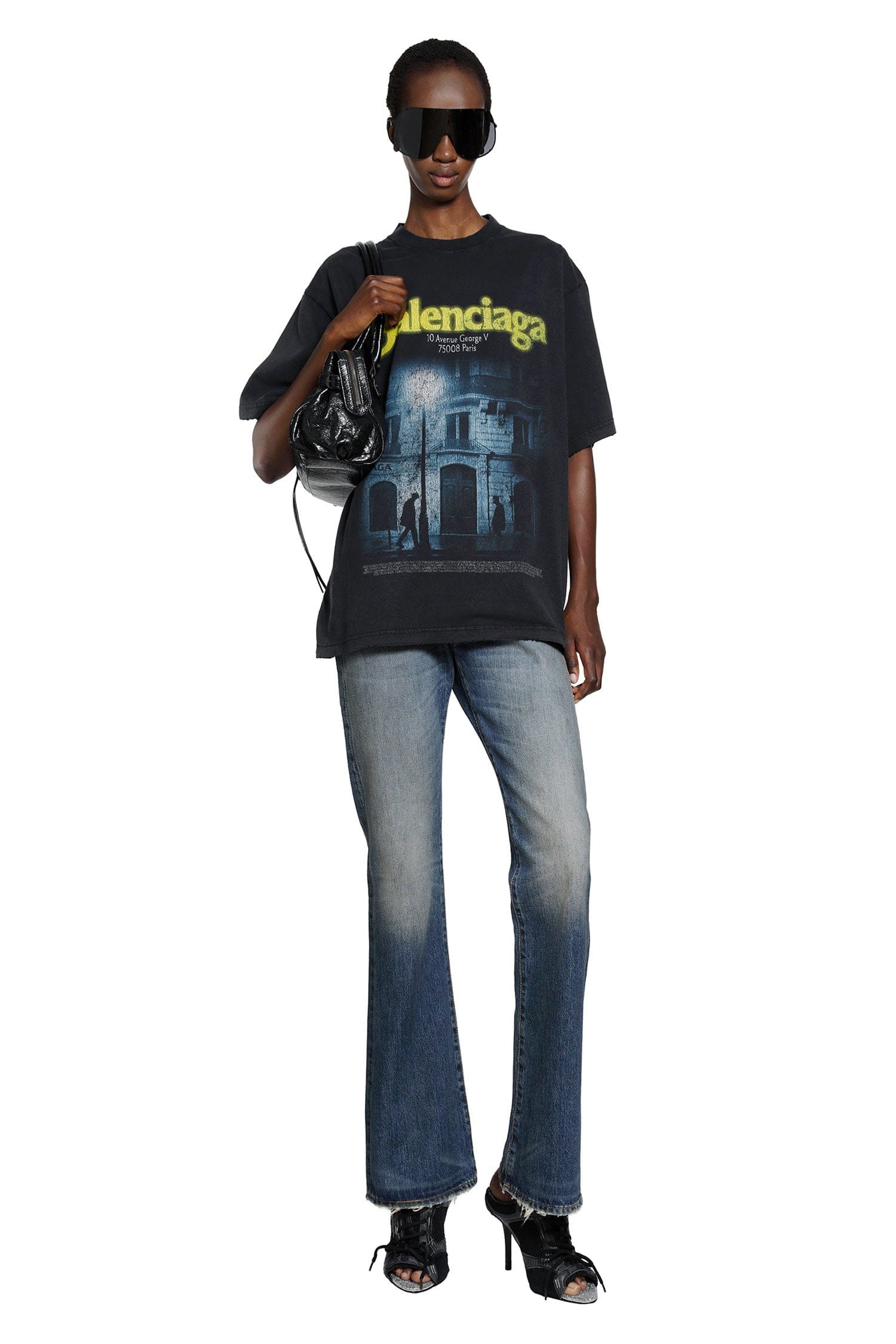 Balenciaga The Address Medium Fit T-Shirt