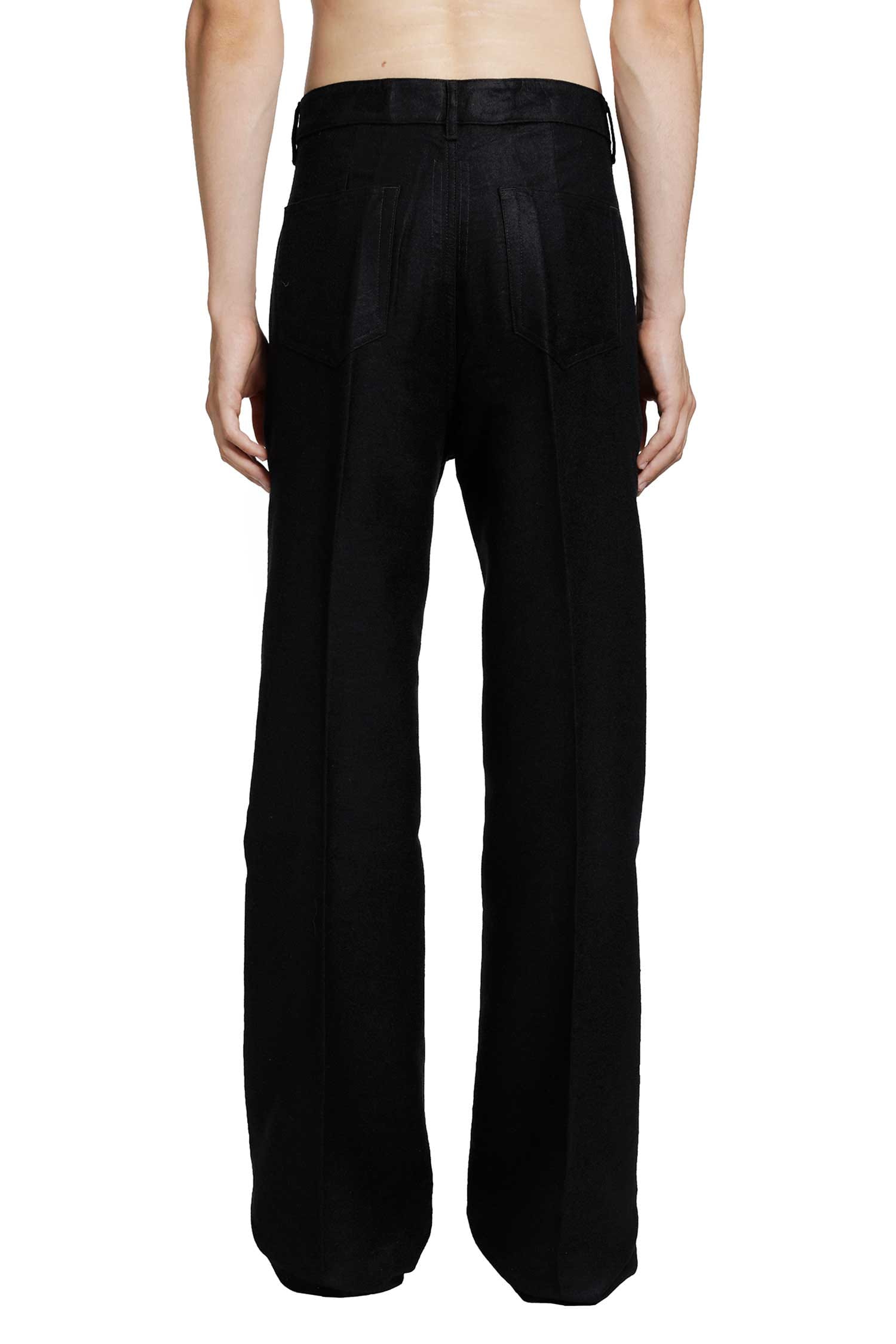 Rick Owens Tower Geth Jeans in Ramie Moleskin