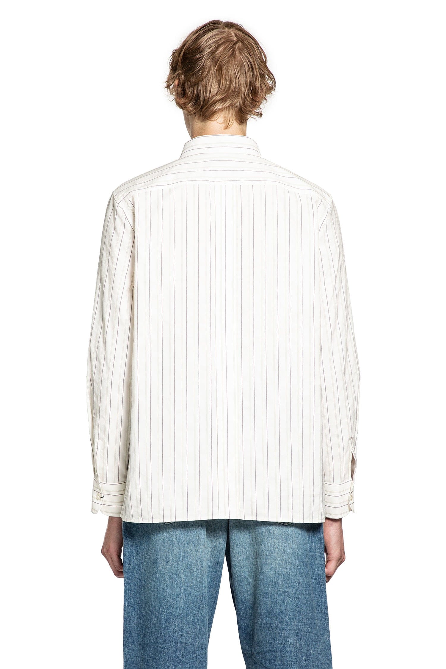 Saint Laurent Cassandre Striped Shirt