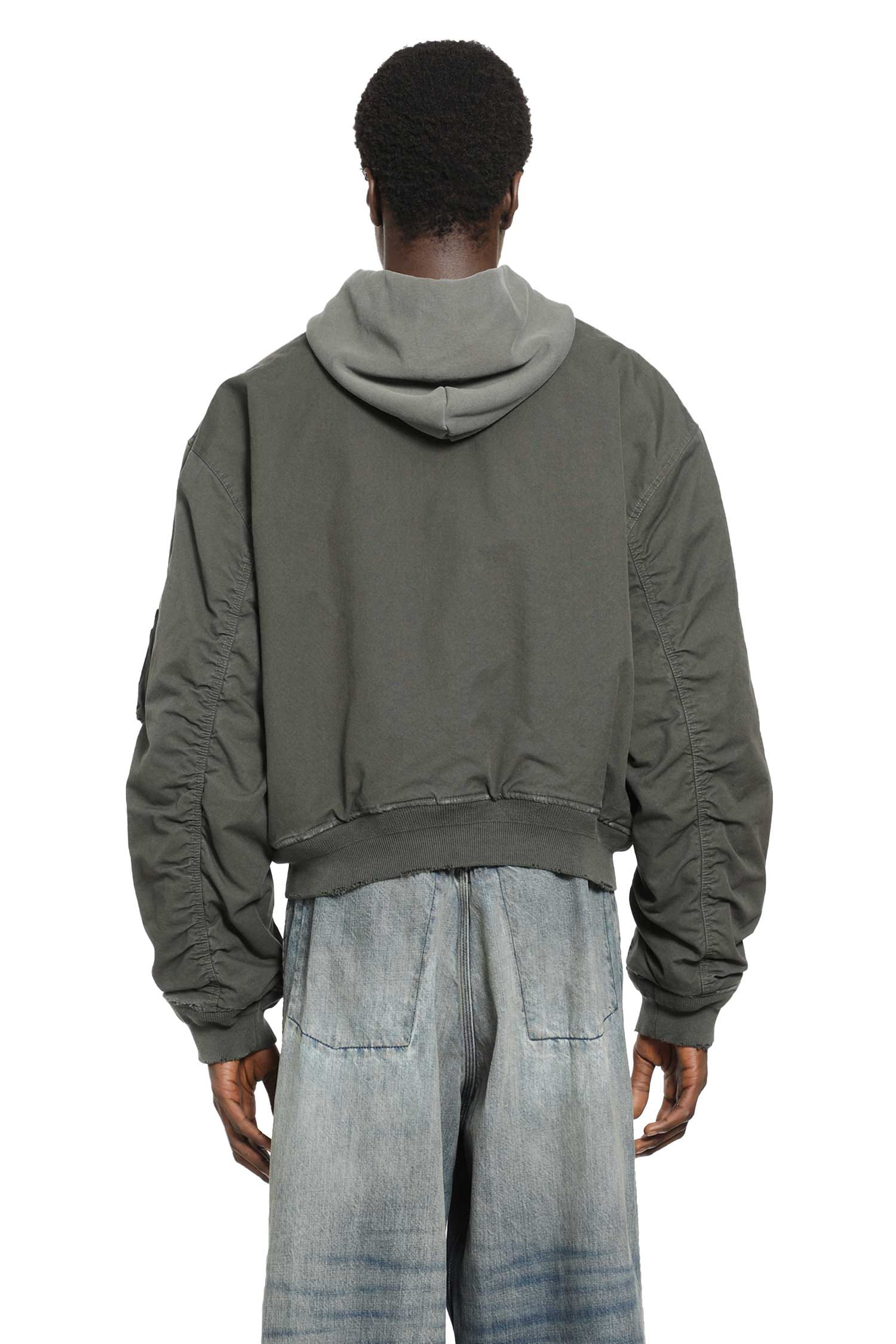 Balenciaga Hooded Standard Bomber Jacket