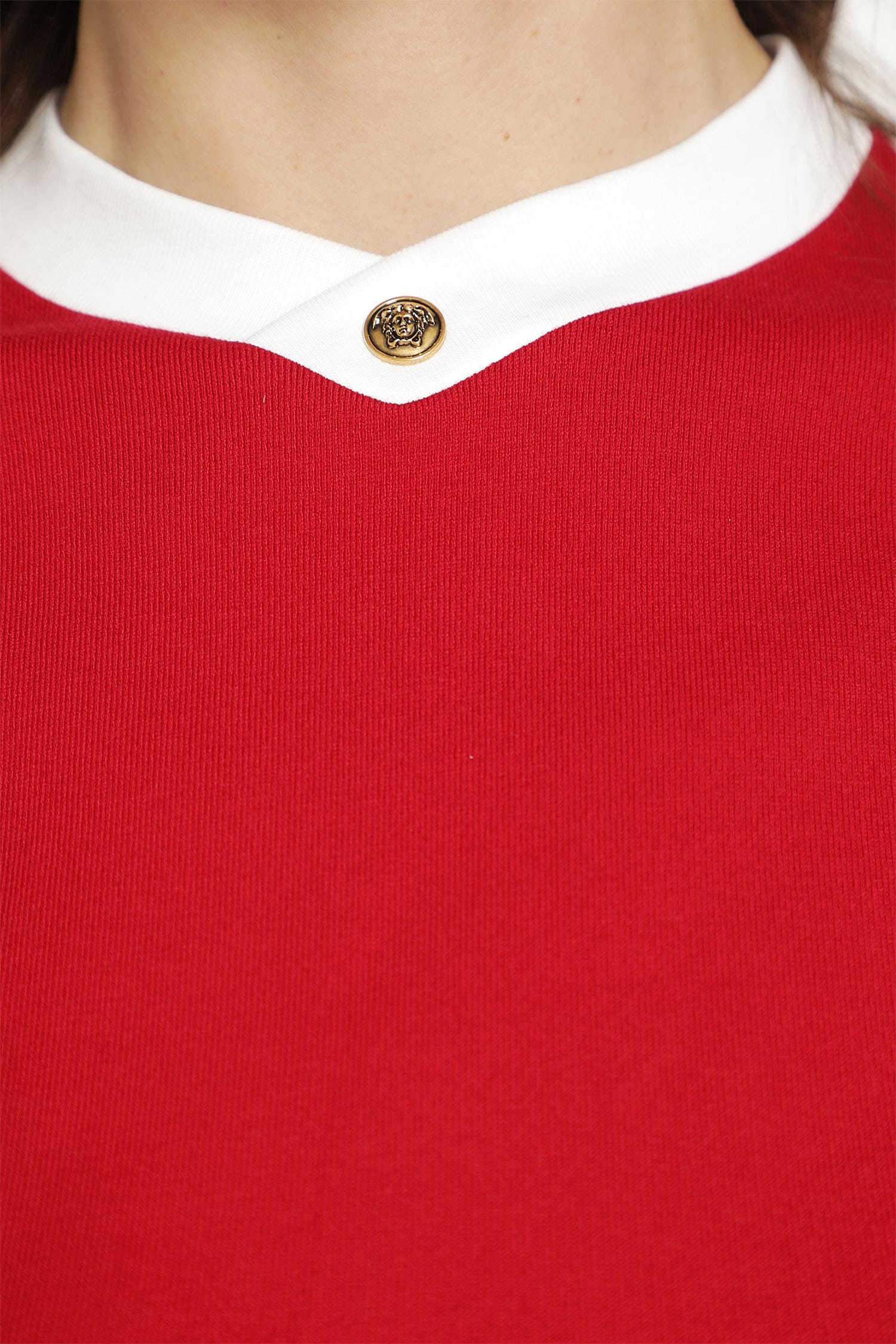 Versace Stretch Cotton Jersey T-Shirt