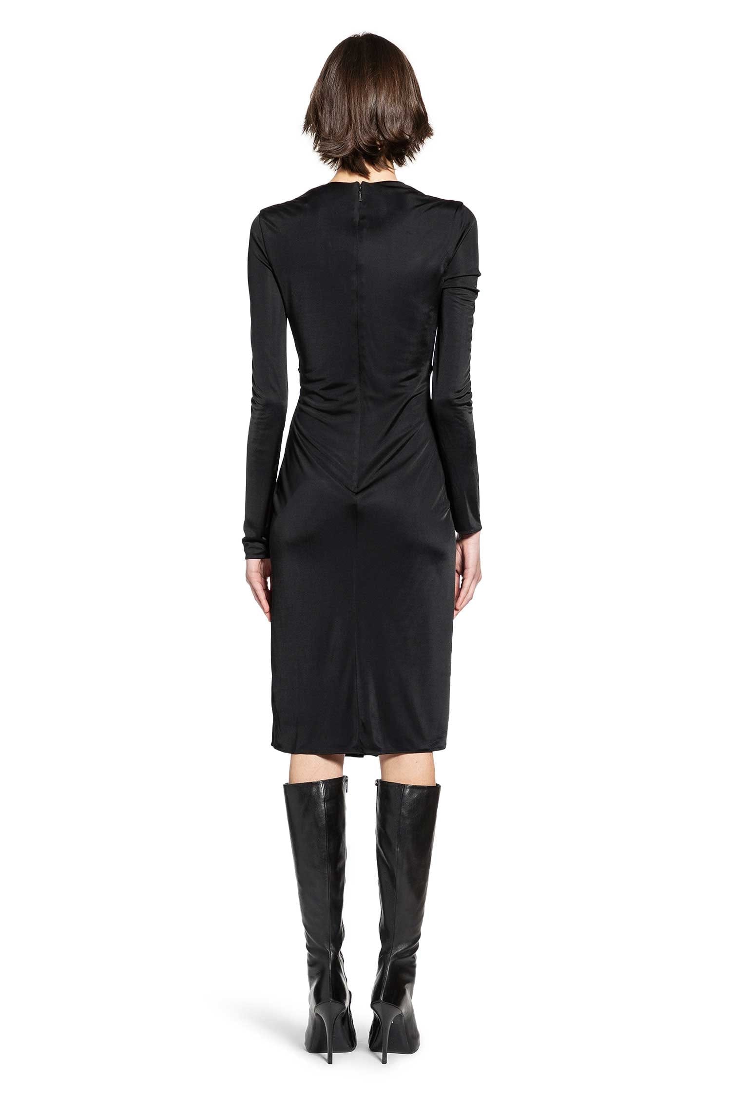 Versace Viscose Jersey Midi Dress