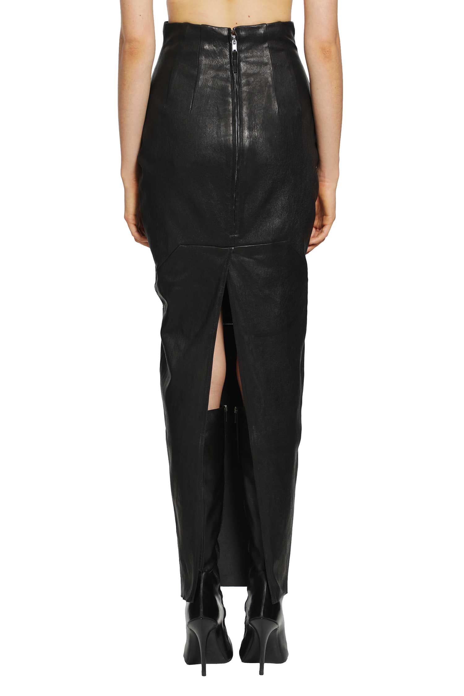 Rick Owens Tower Dirt Pillar Skirt