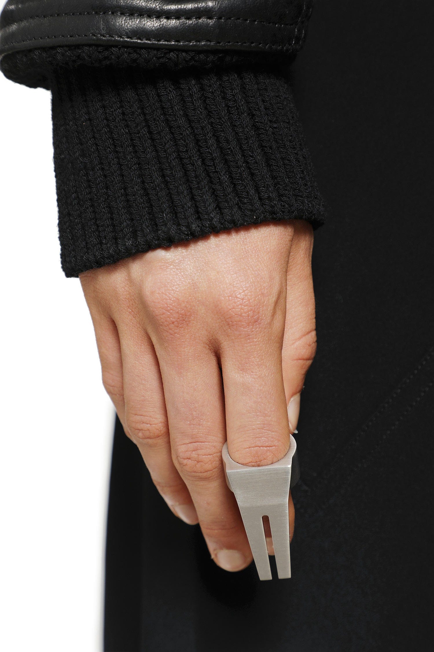 Rick Owens Open Trunk Ring