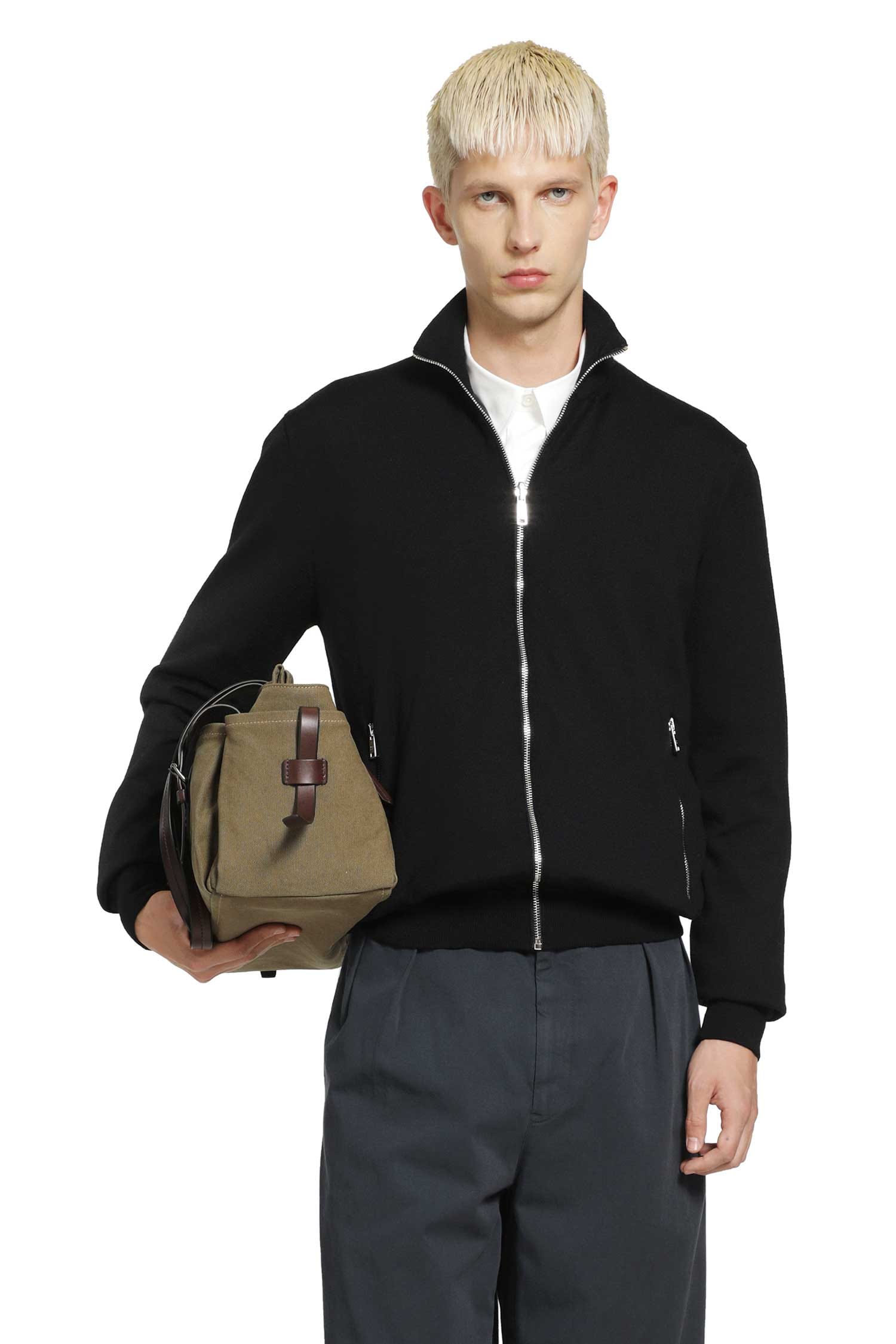 Prada Reversible wool and re-nylon jacket