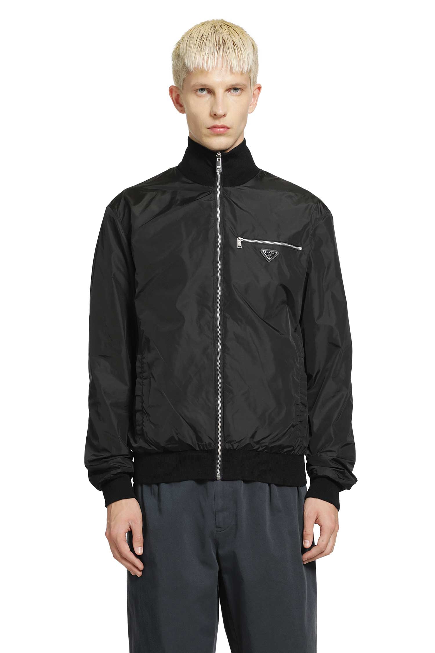 Prada Reversible wool and re-nylon jacket
